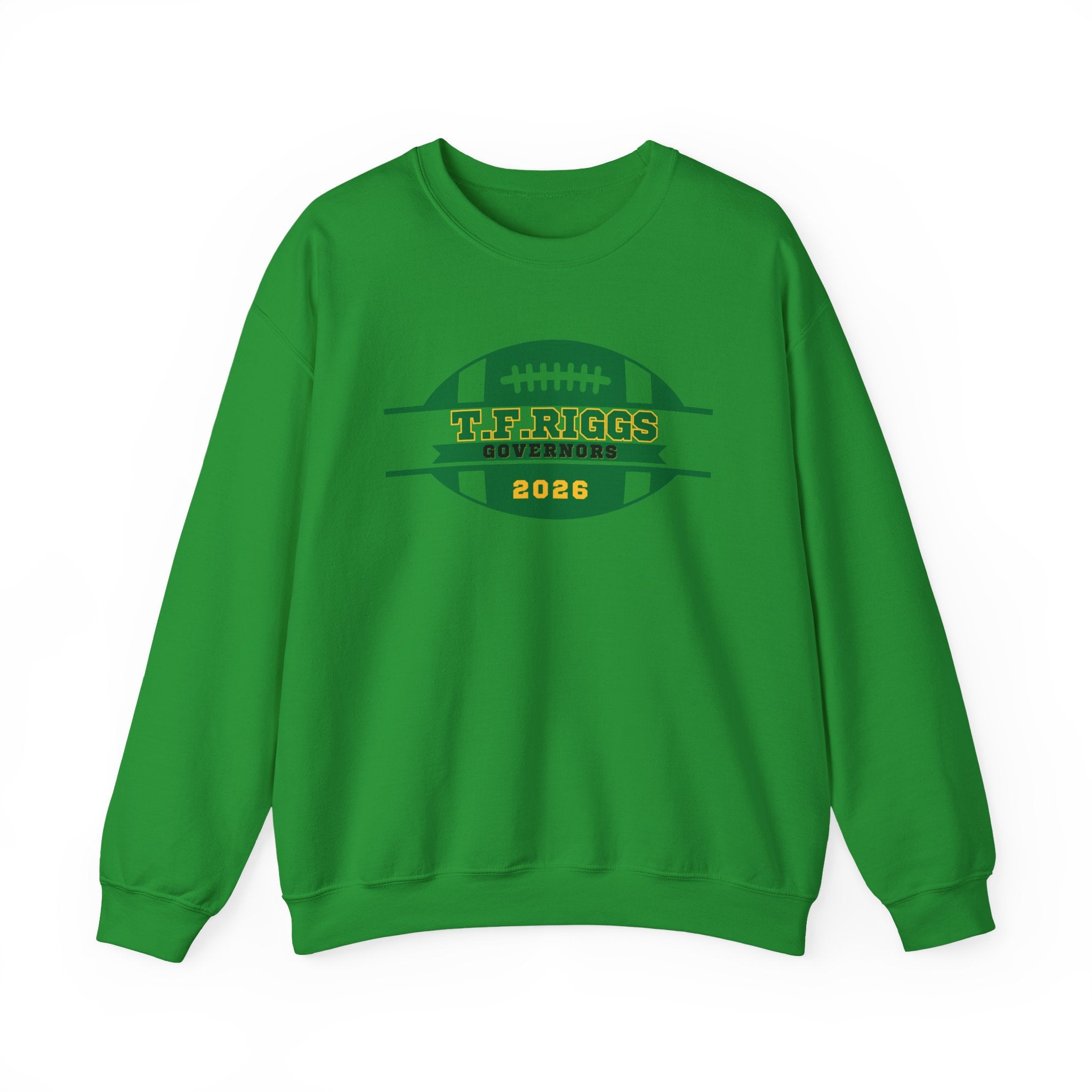 T.F. Riggs Governors Football Badge Crewneck Sweatshirt