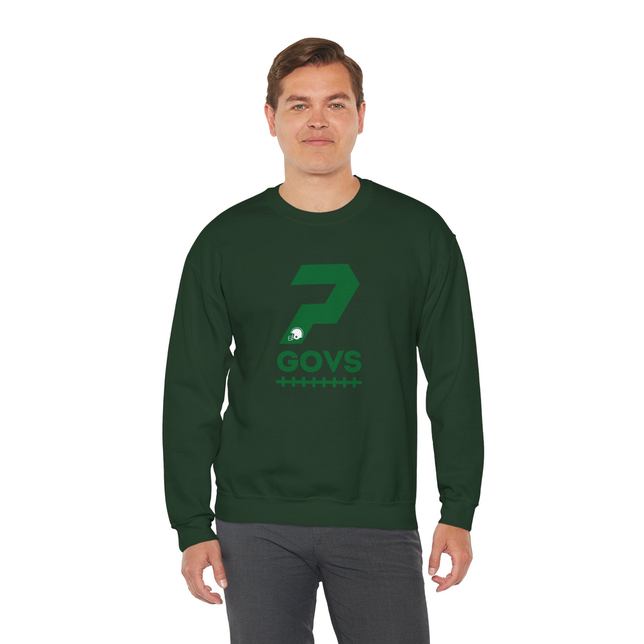 T.F. Riggs P with Govs under Sweatshirt