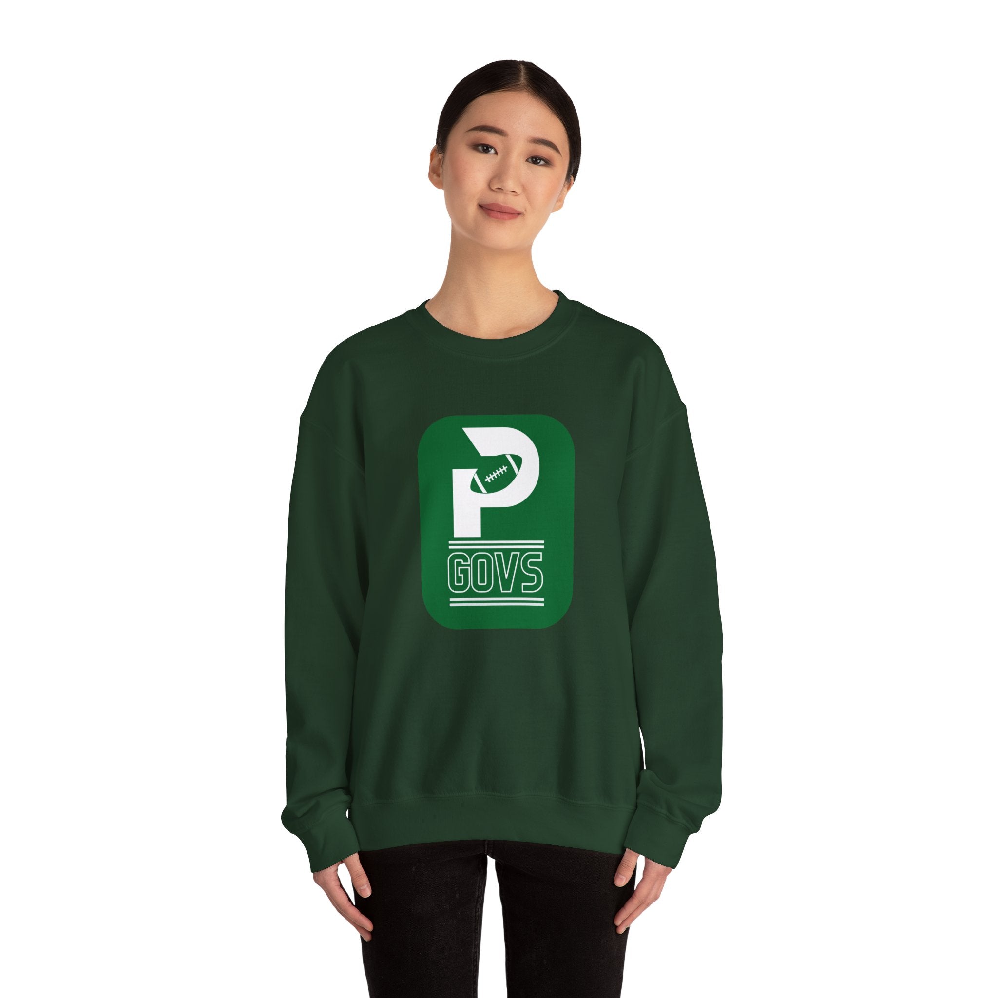 T.F. Riggs P with Govs under Sweatshirt