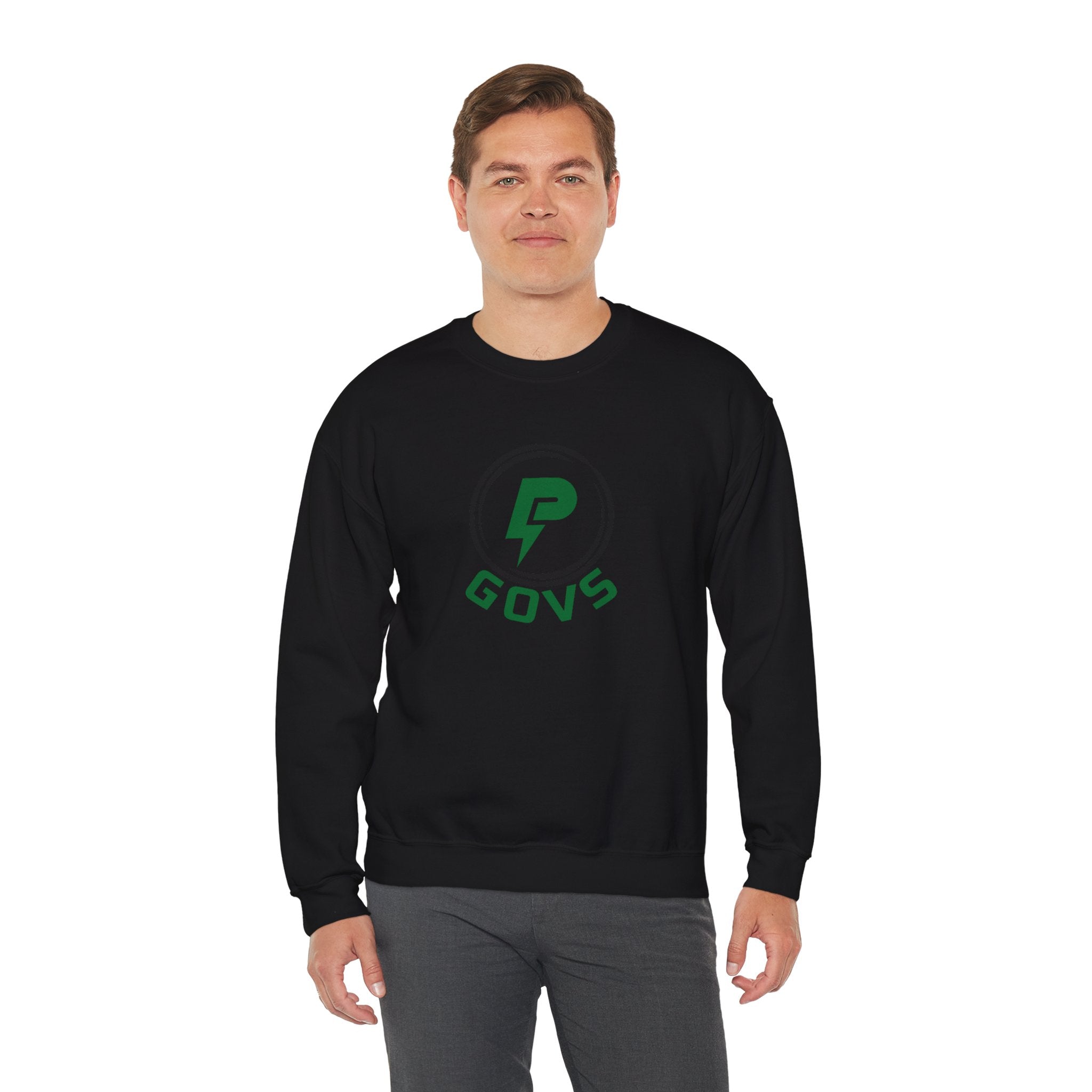 T.F. Riggs P with Govs under Sweatshirt