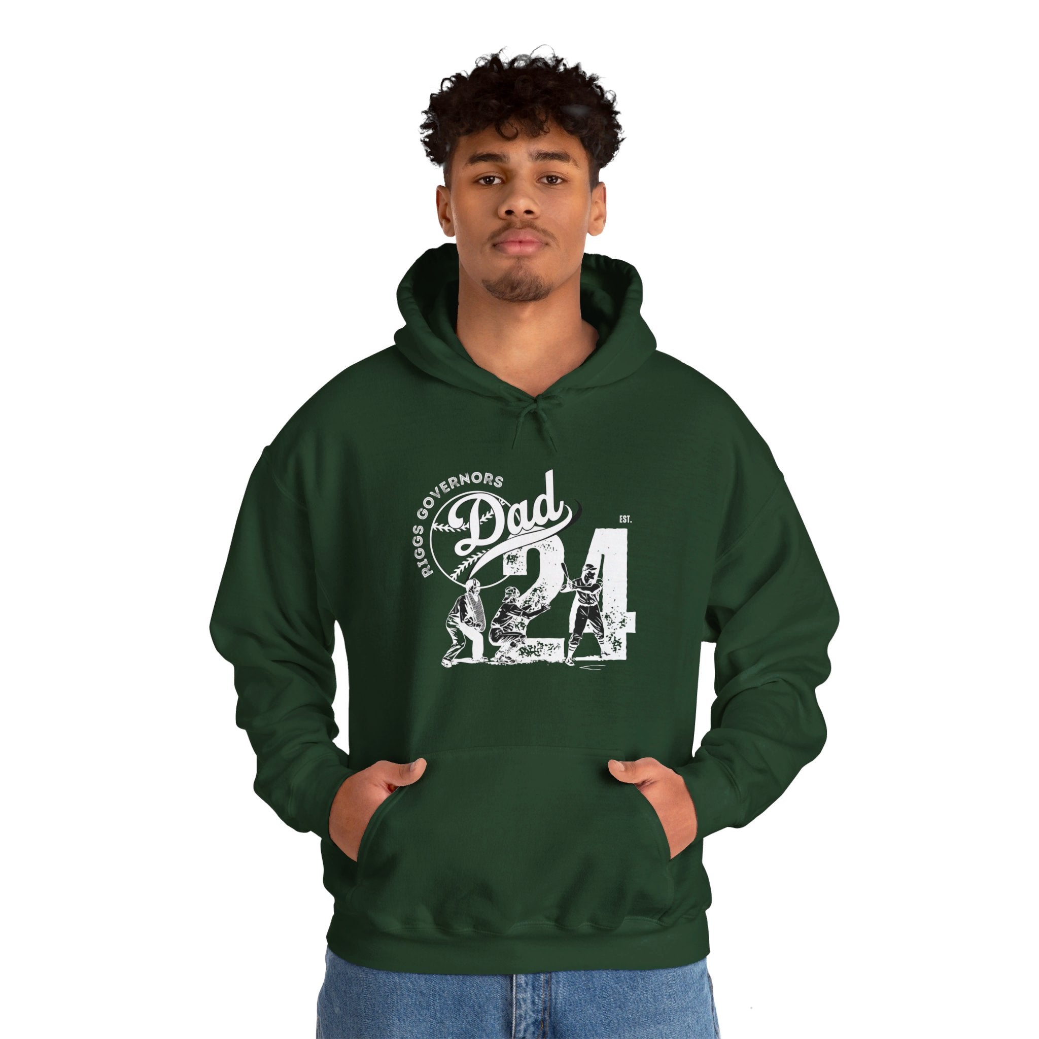 T.F. Riggs Dad EST 2024 Sports Hoodie