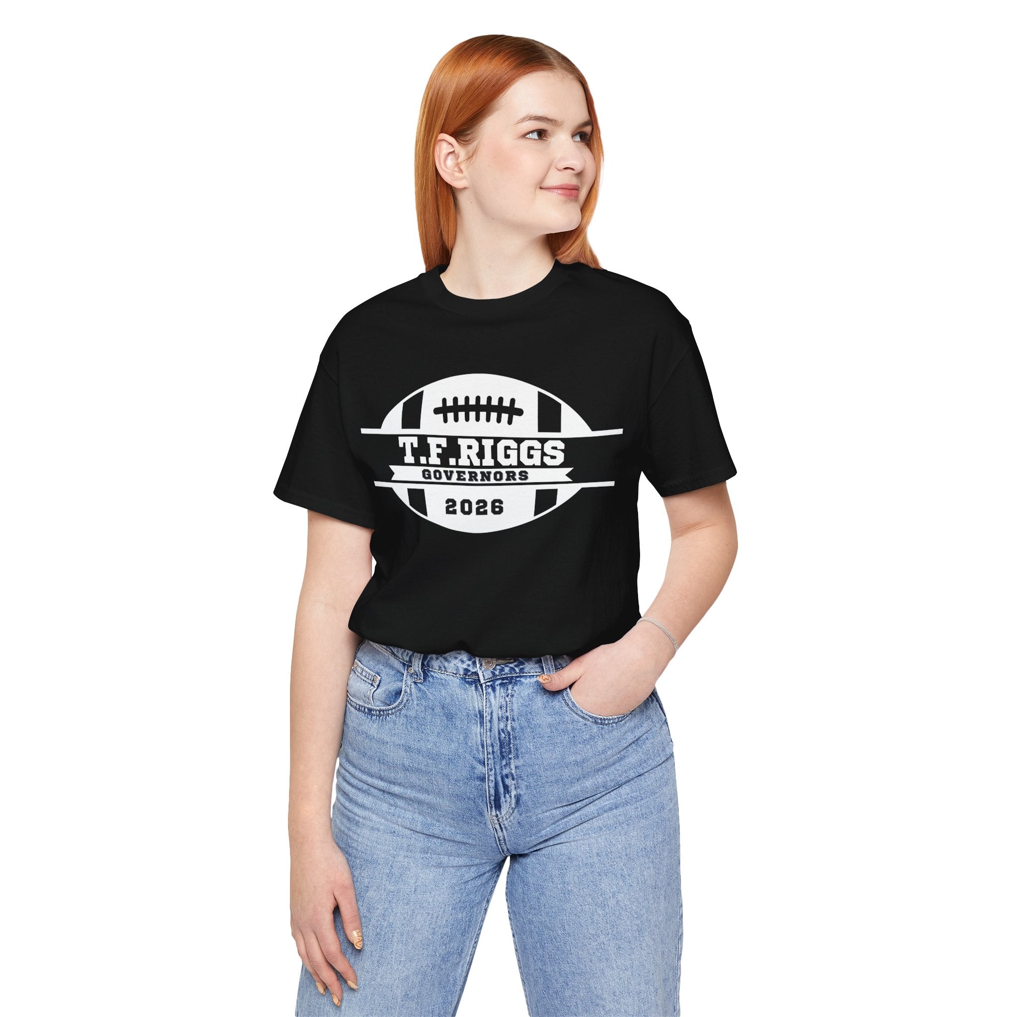 T.F. Riggs Governors Football Badge Tee