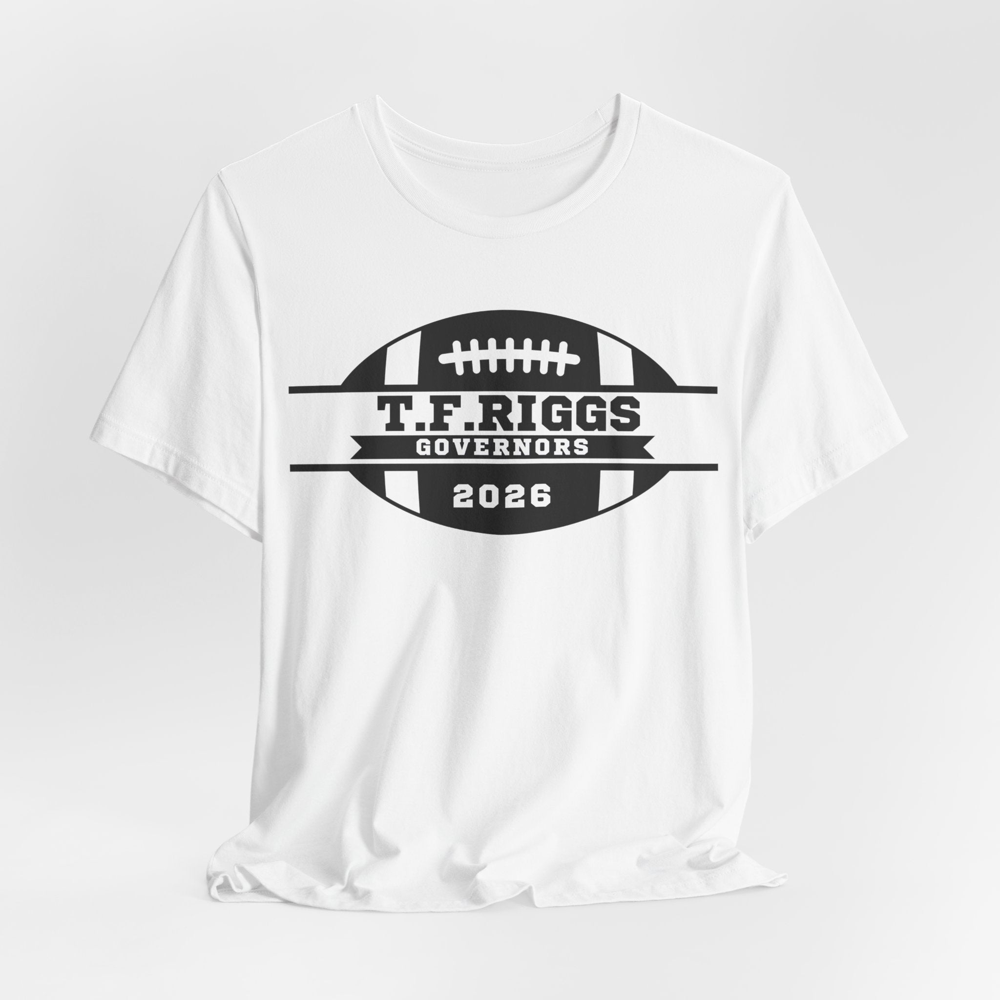T.F. Riggs Governors Football Badge Tee