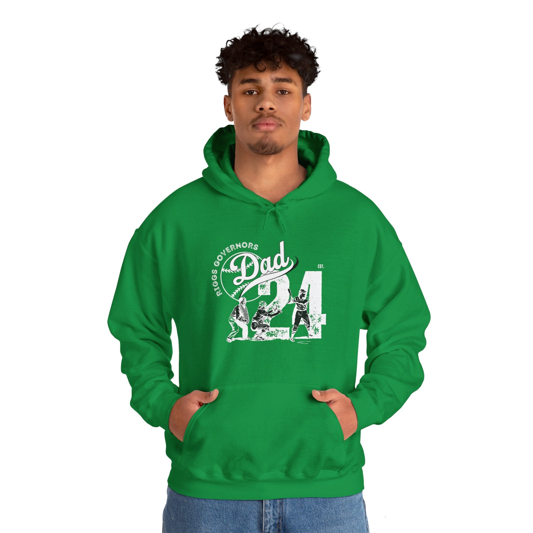 T.F. Riggs Dad EST 2024 Sports Hoodie