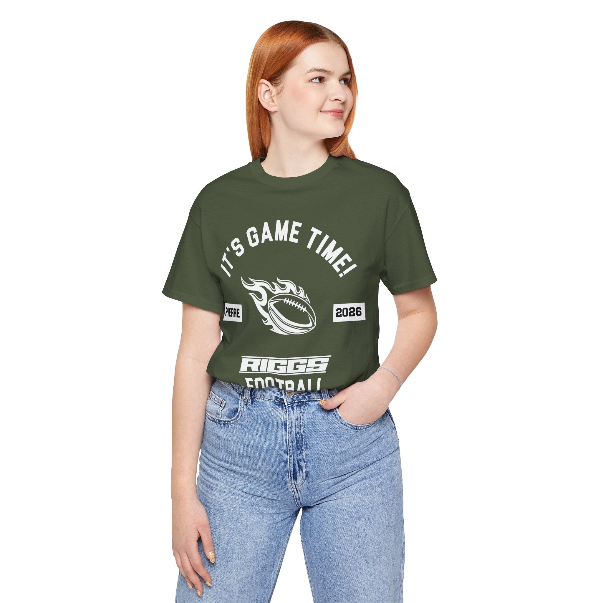 T.F. Riggs Football "It's Game Time" Unisex Tee