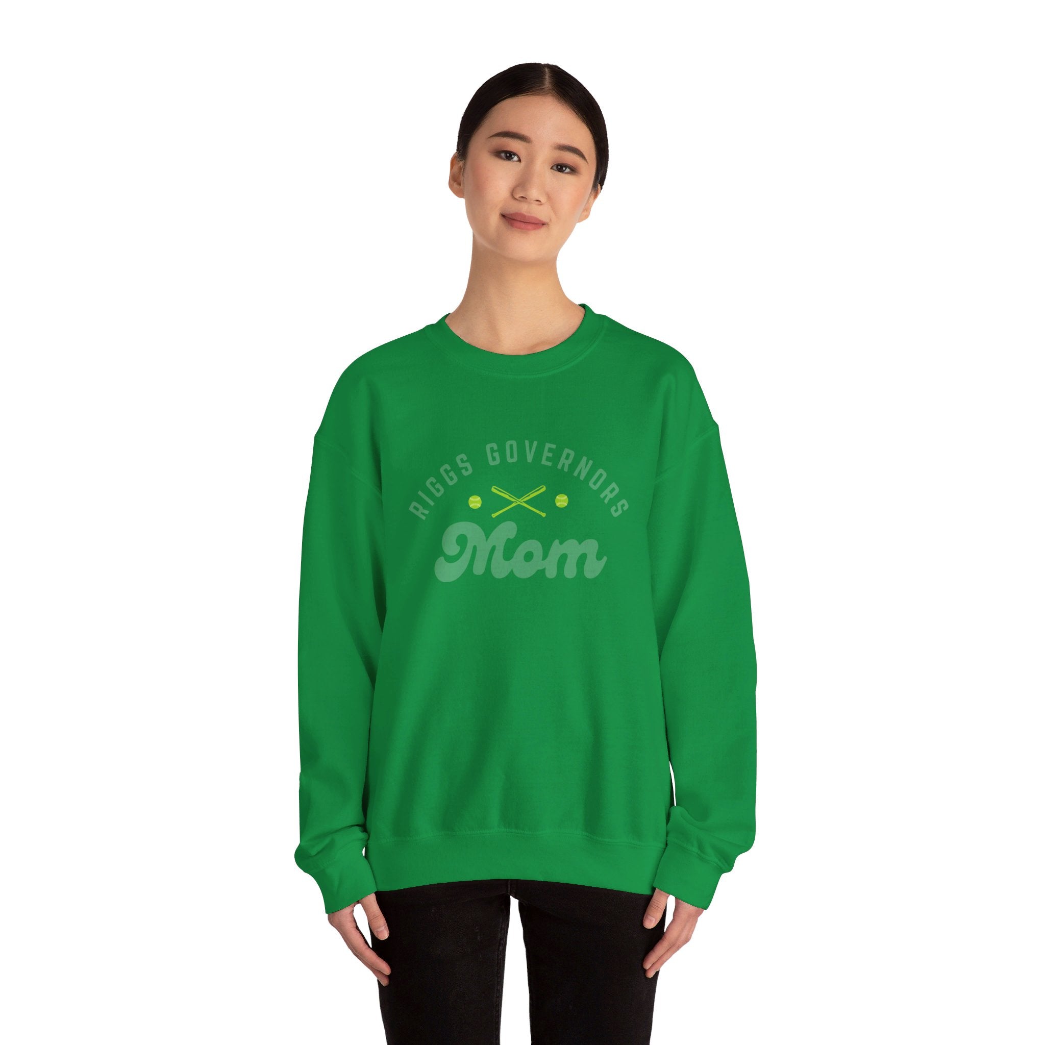 T.F. Riggs Mom Colored Print Sweatshirt