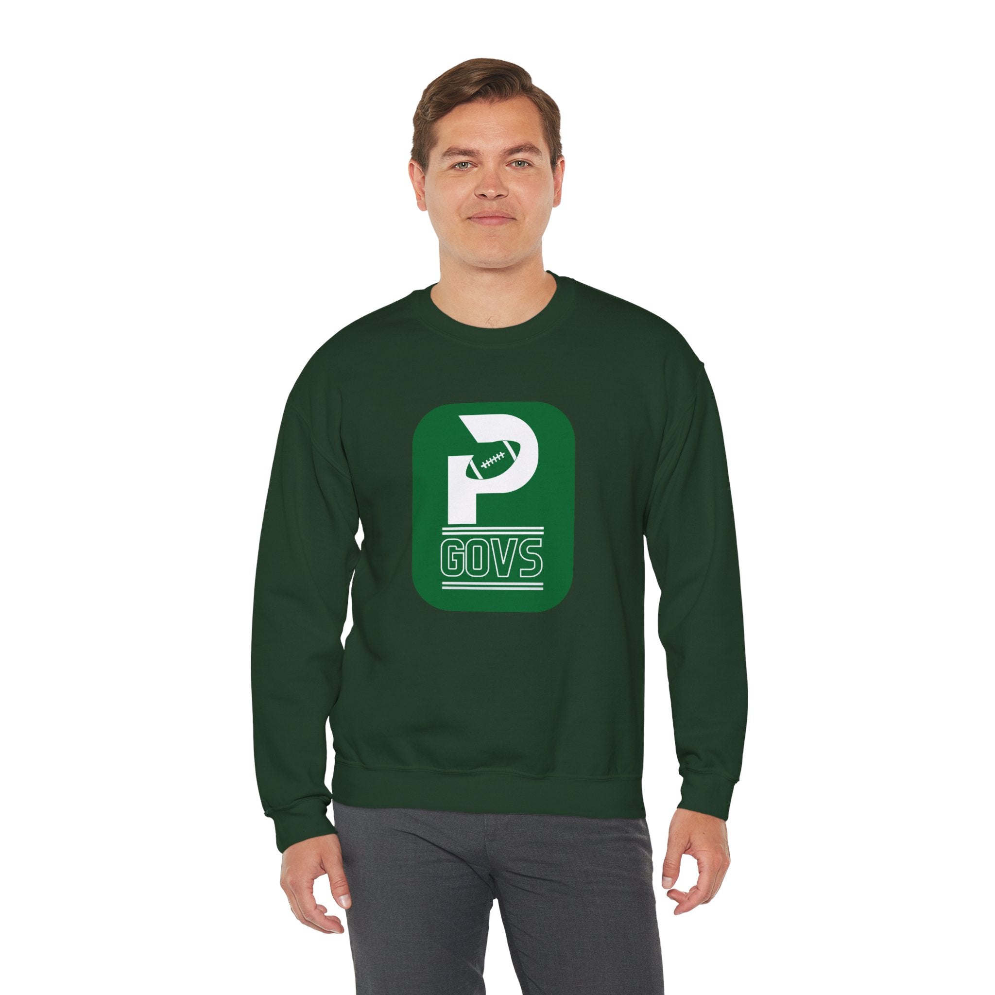 T.F. Riggs P with Govs under Sweatshirt