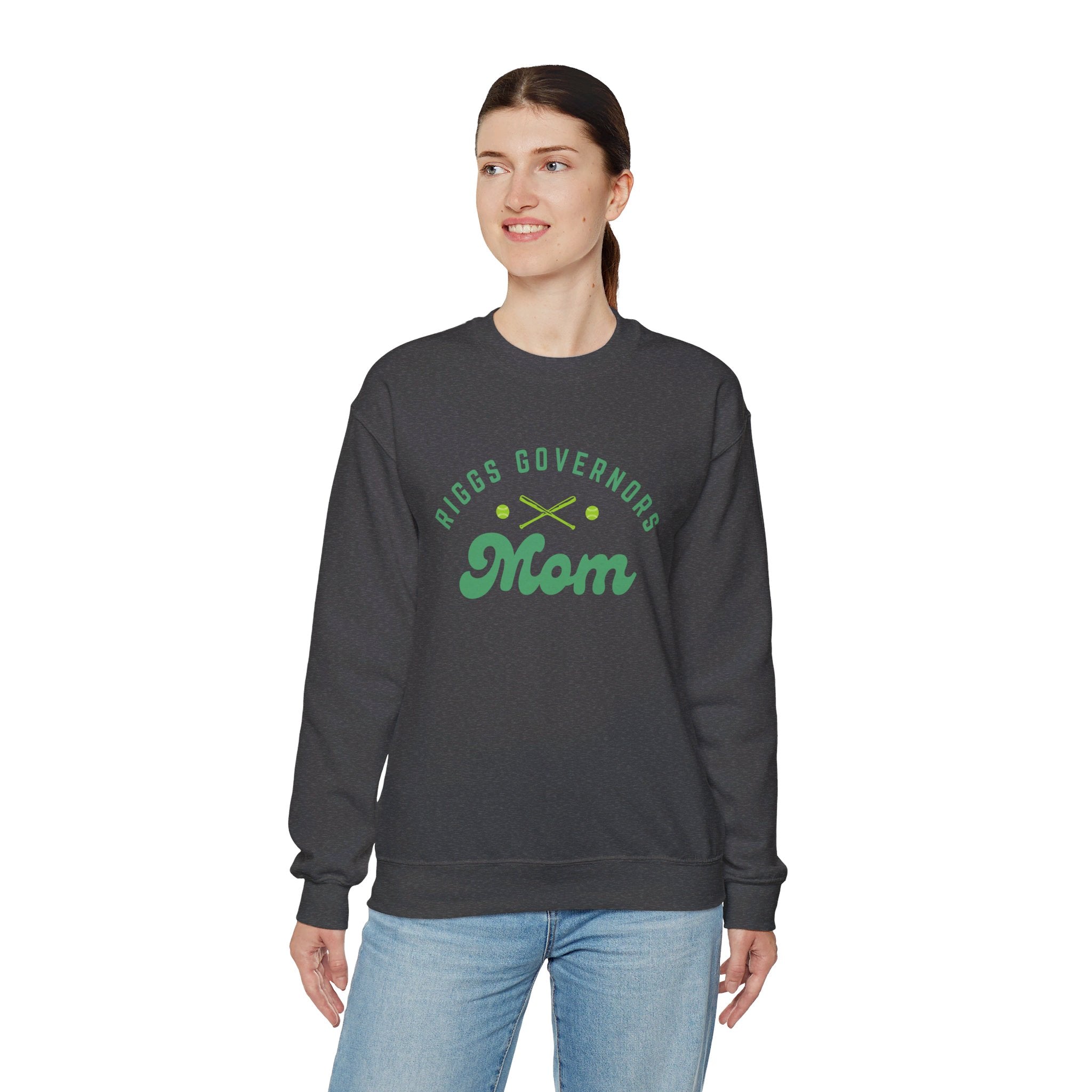 T.F. Riggs Mom Colored Print Sweatshirt