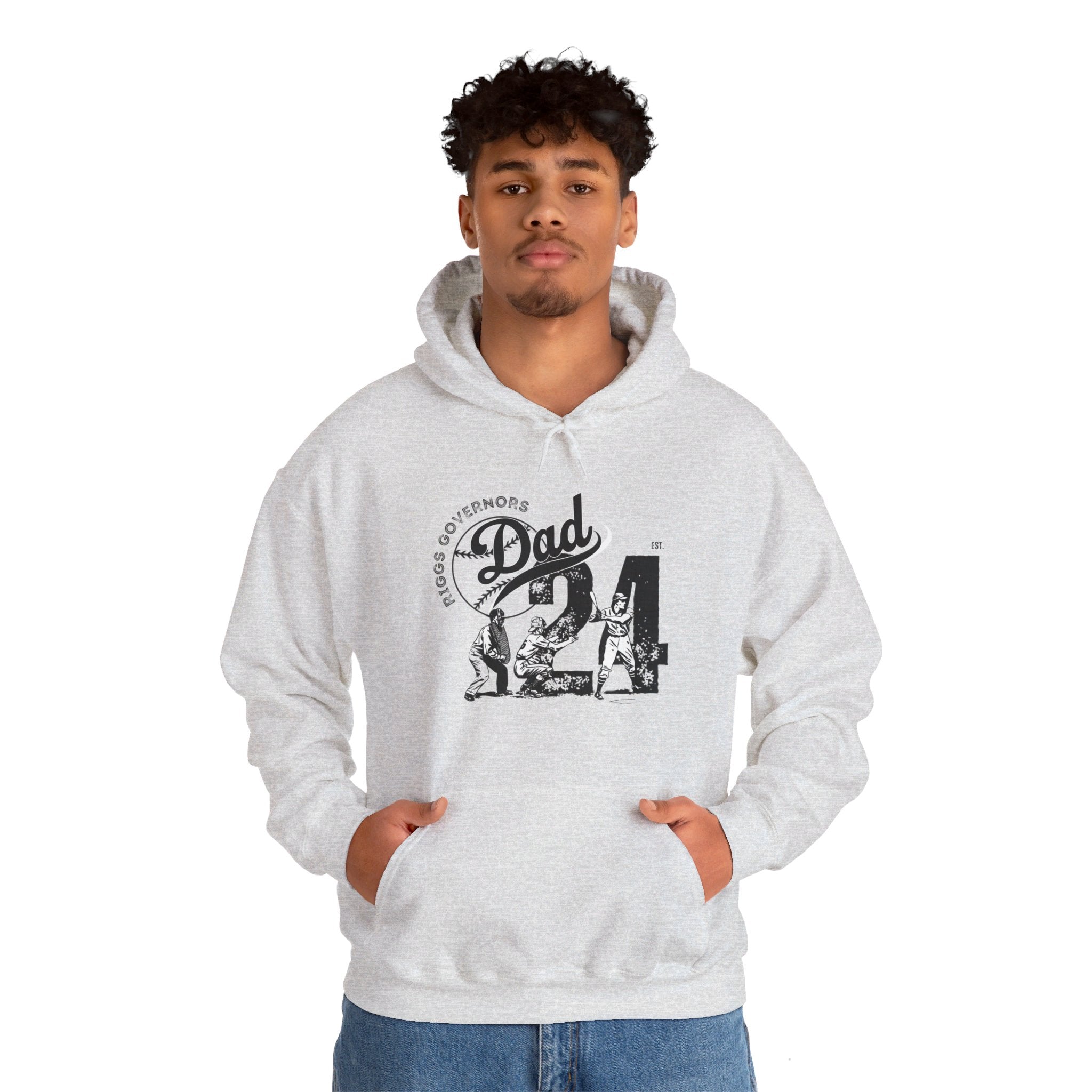 T.F. Riggs Dad EST 2024 Sports Hoodie