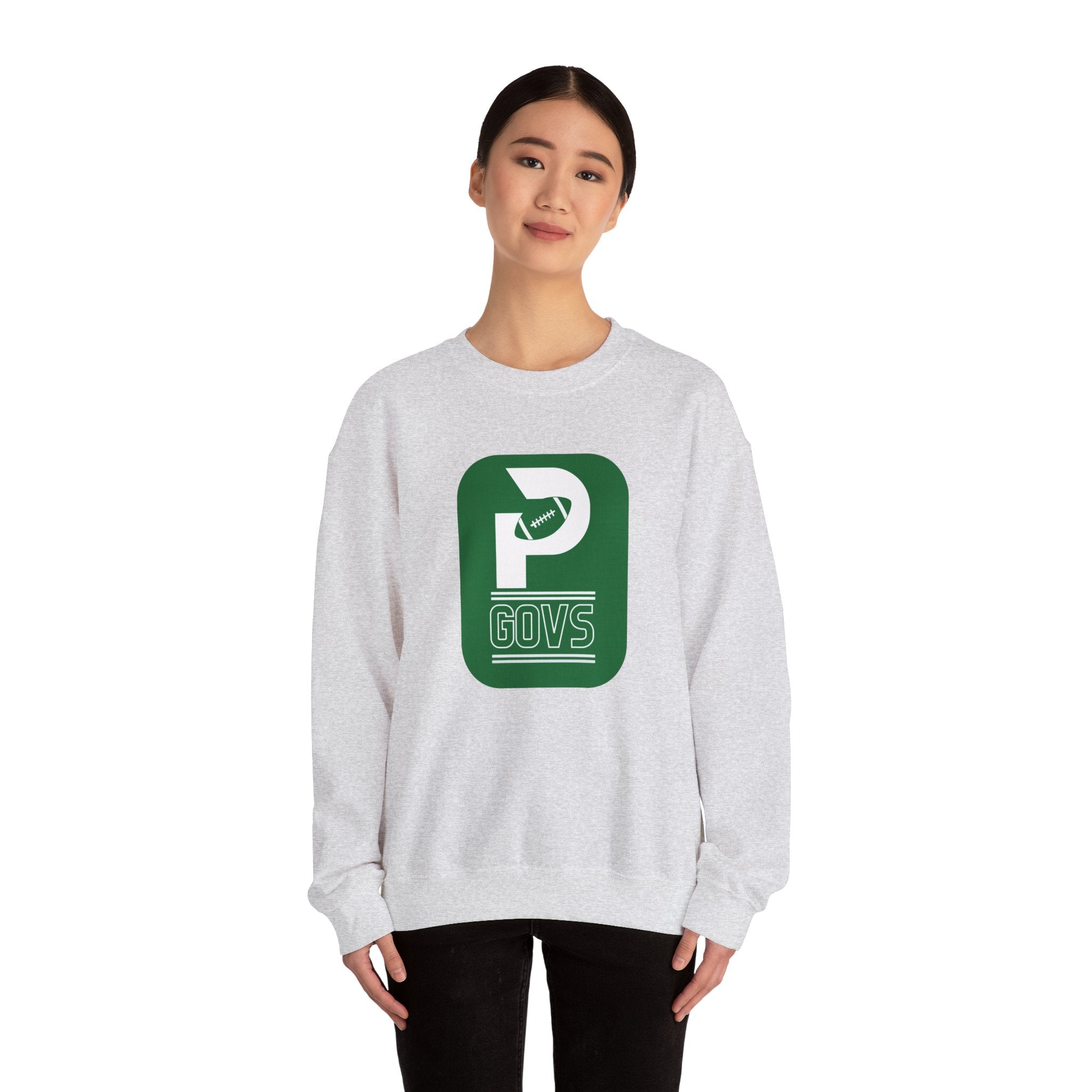 T.F. Riggs P with Govs under Sweatshirt