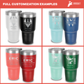 Personalized Engraved Tumbler For Groomsmen Wedding Gifts