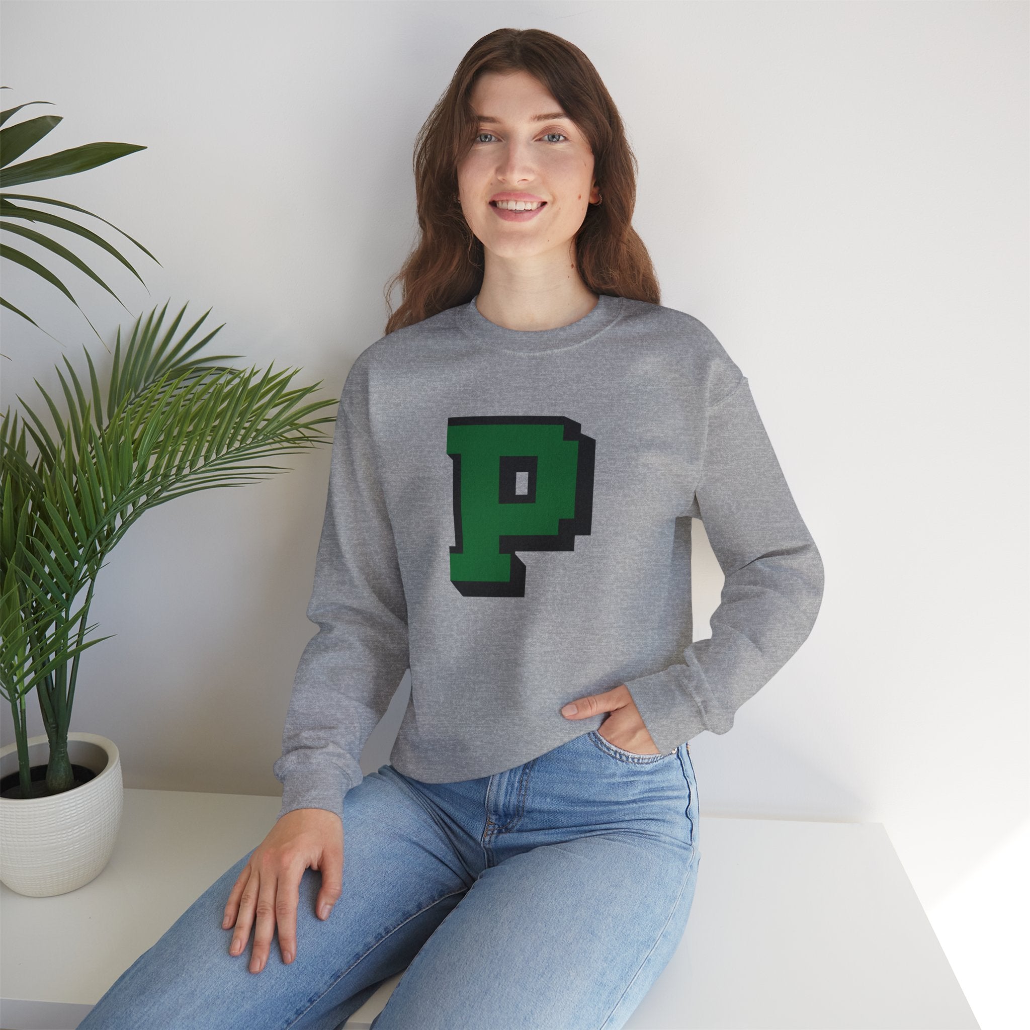 T.F. Riggs P Initial Sports Sweatshirts