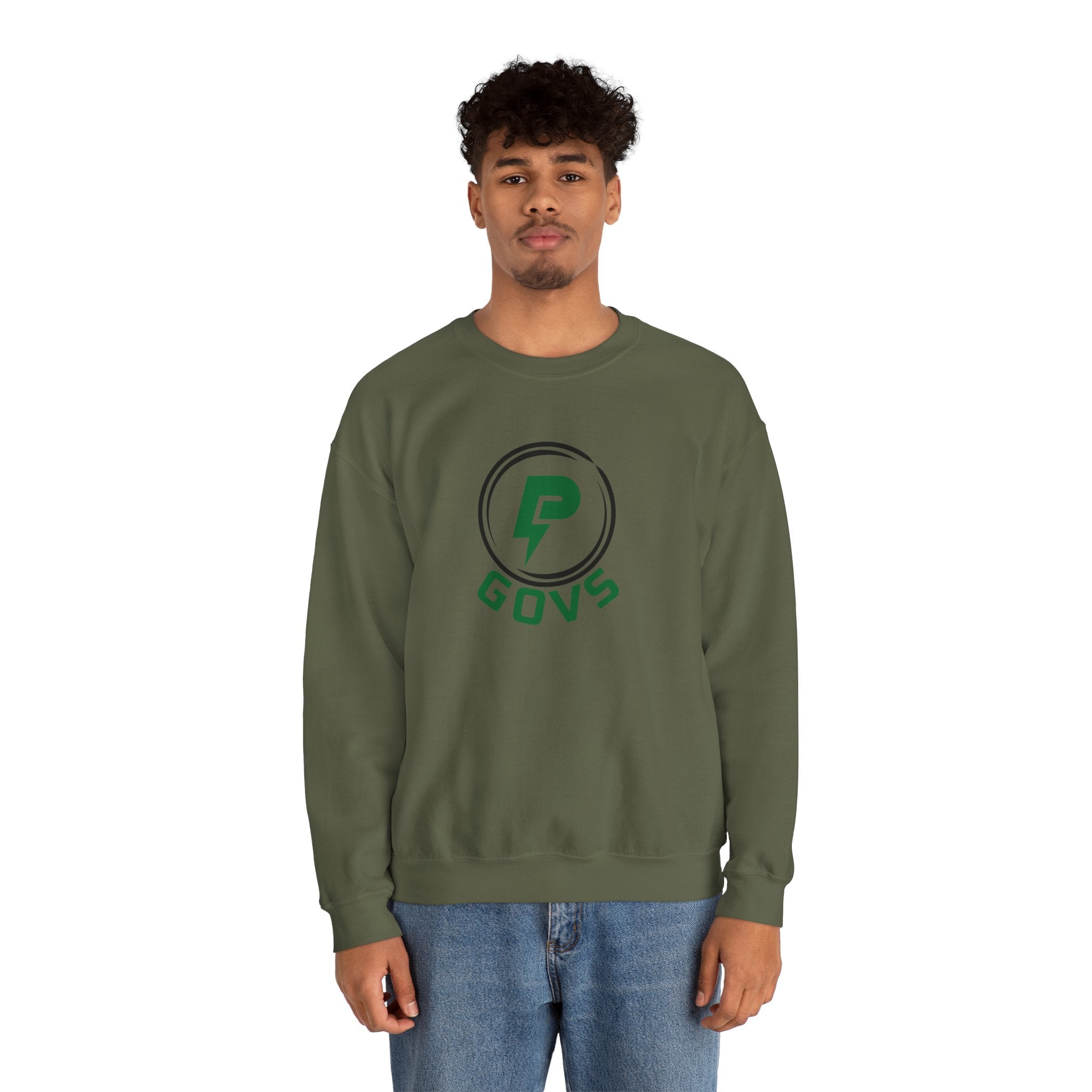 T.F. Riggs P with Govs under Sweatshirt