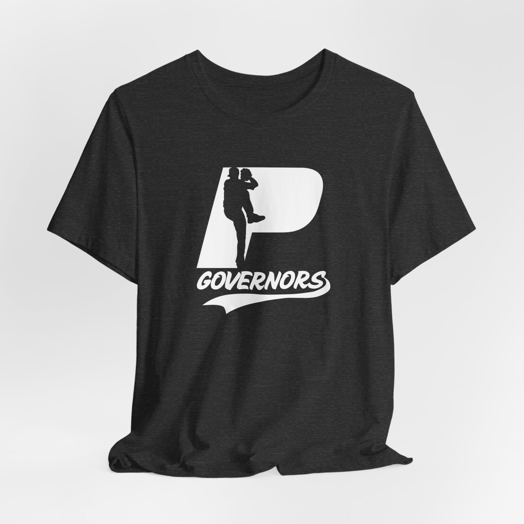 T.F. Riggs P with Governors T-Shirt Black & White Print