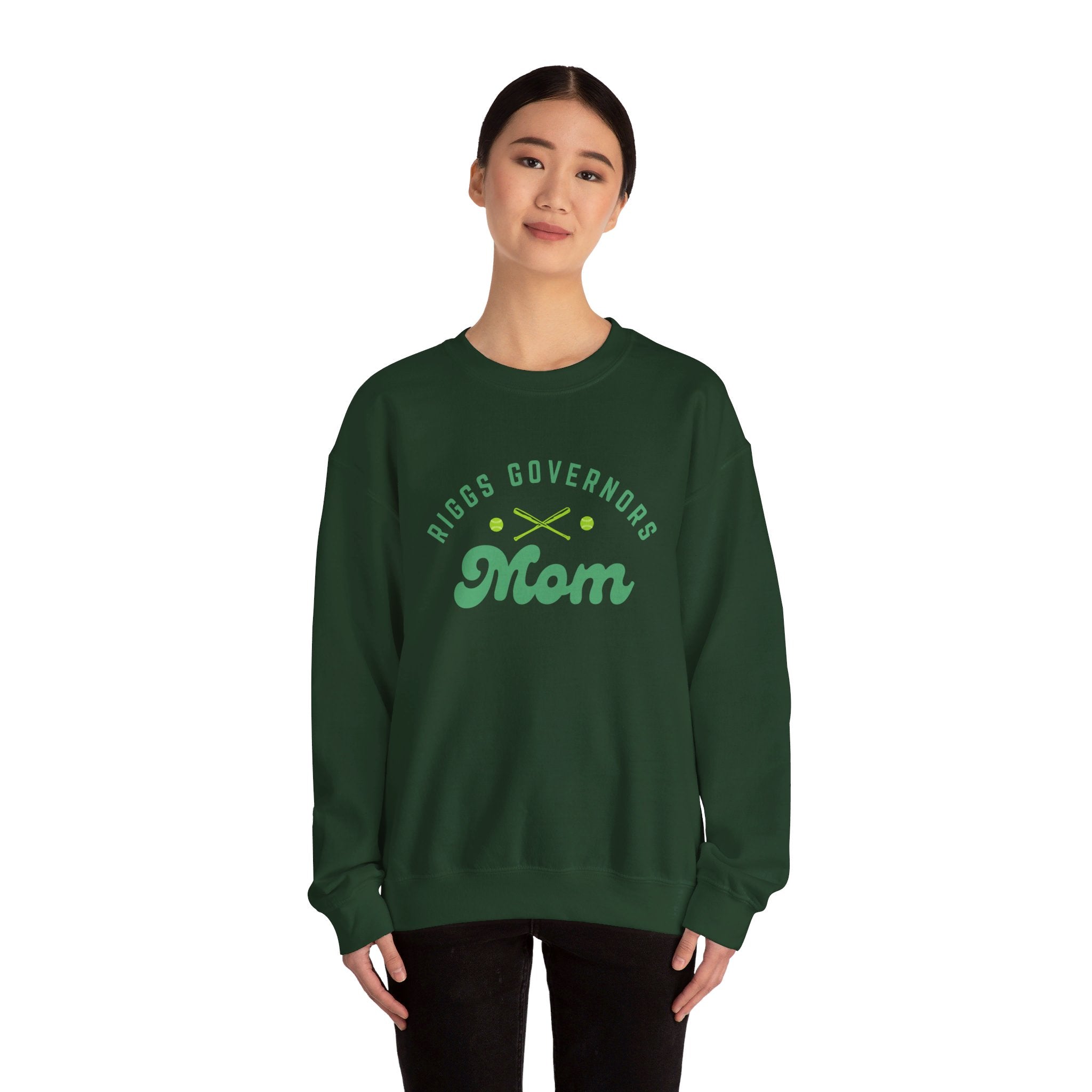 T.F. Riggs Mom Colored Print Sweatshirt