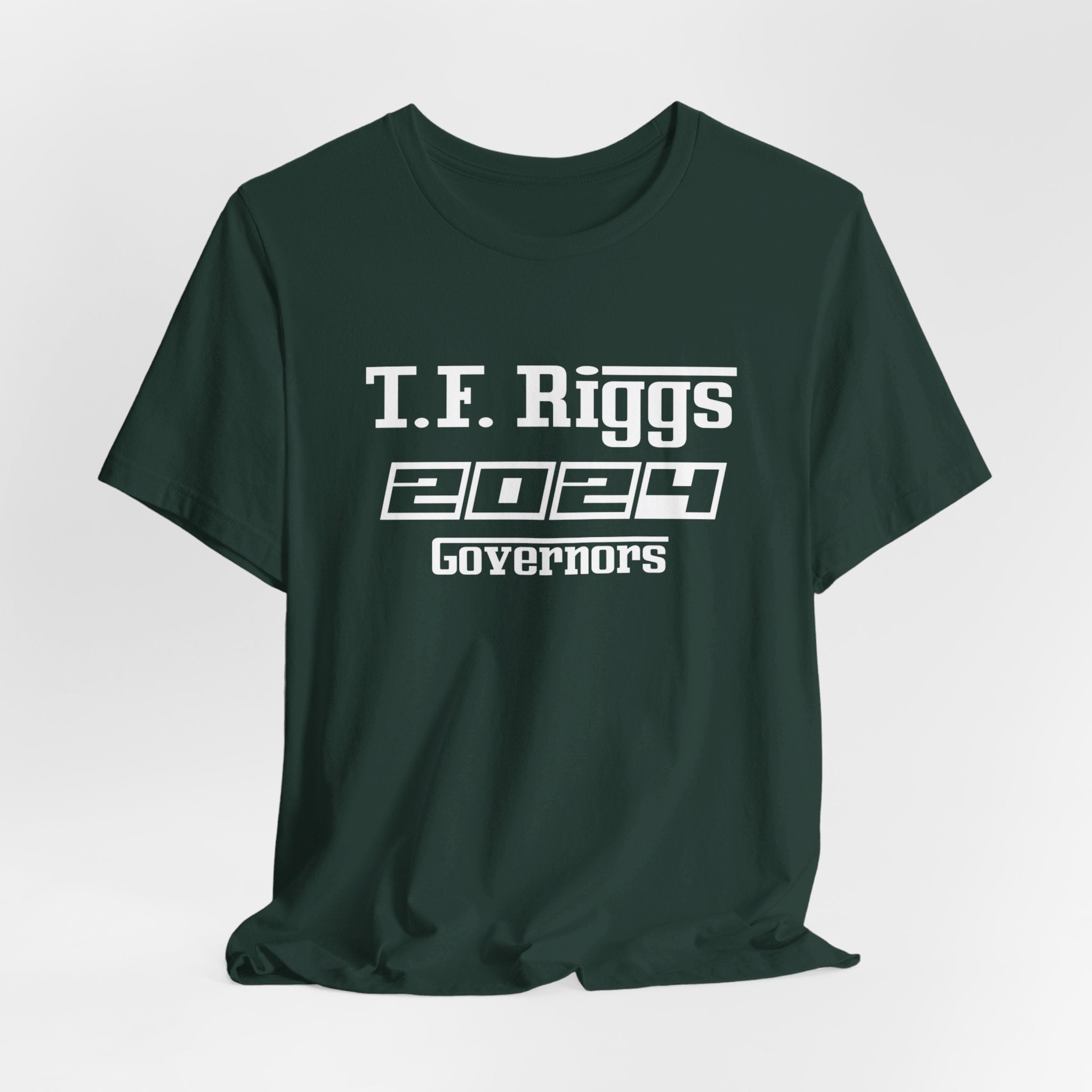 Tf Riggs High School Governors 2024 T-Shirt