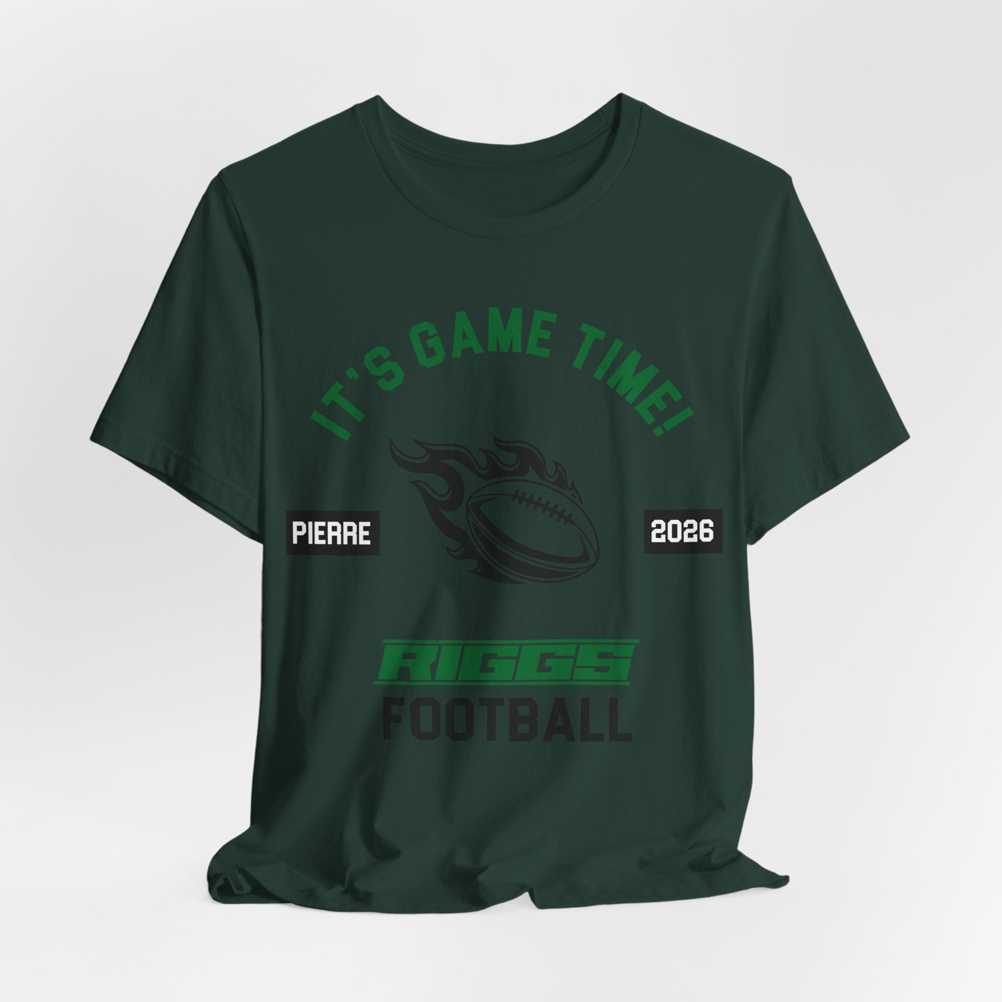 T.F. Riggs Football "It's Game Time" Unisex Shirts