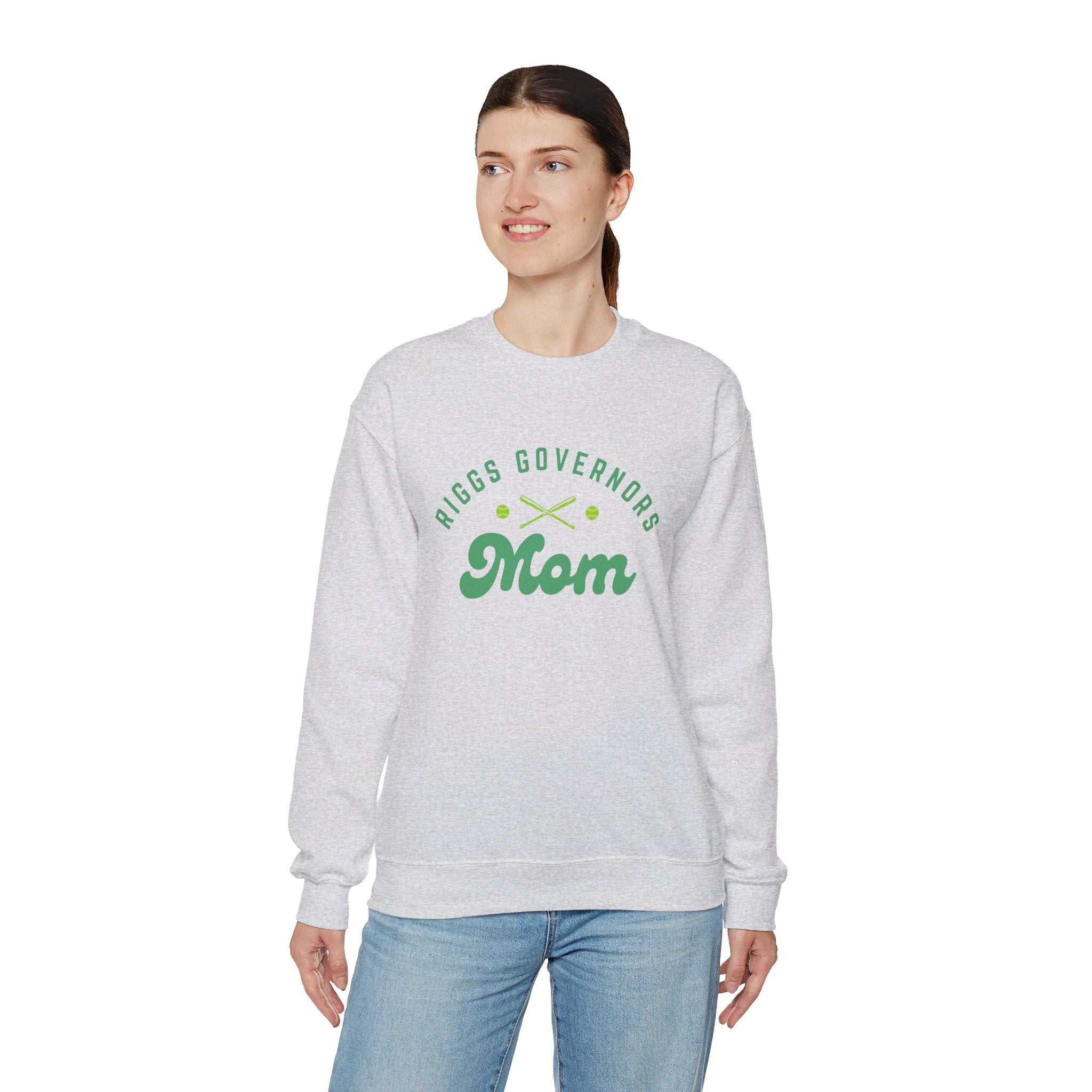 T.F. Riggs Mom Colored Print Sweatshirt