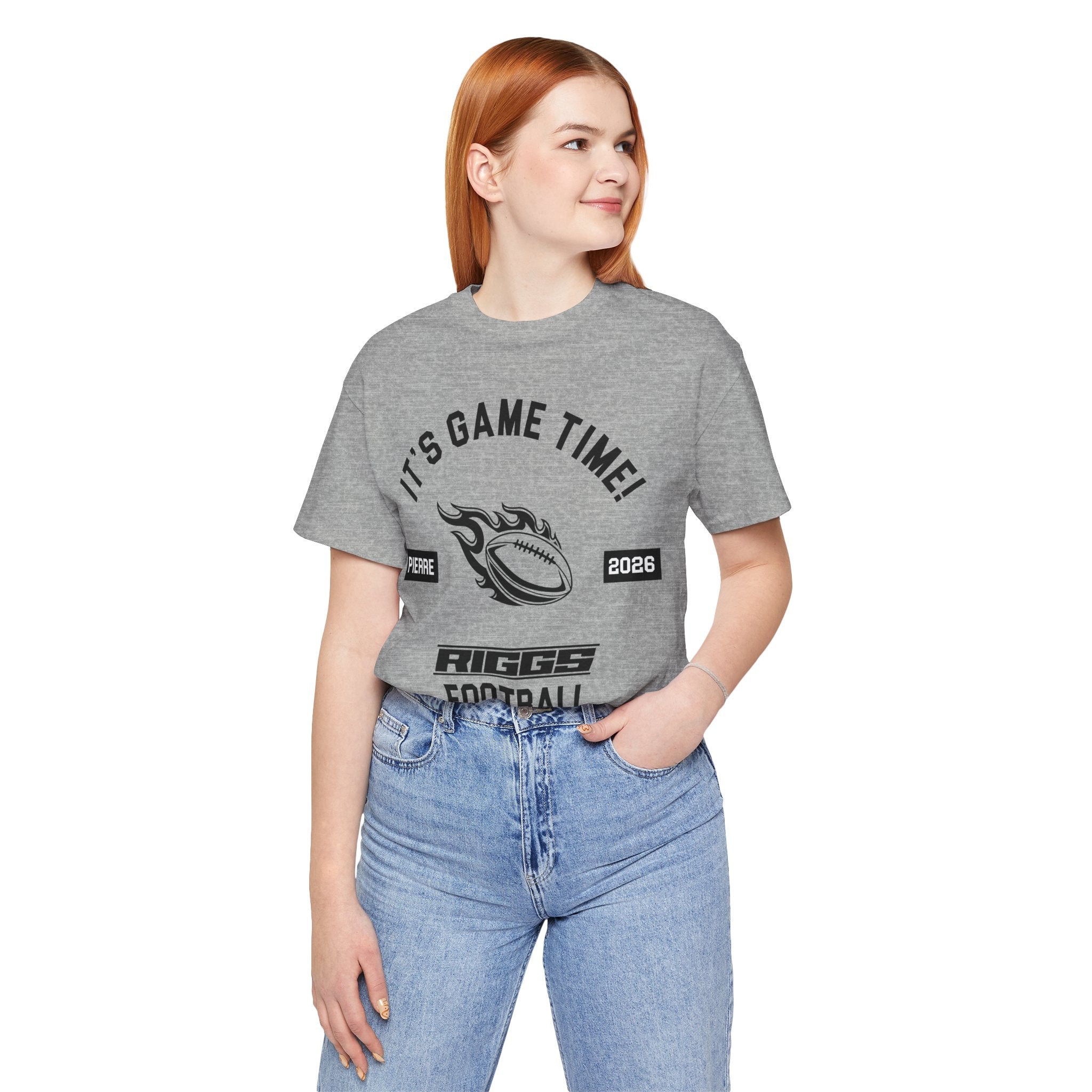 T.F. Riggs Football "It's Game Time" Unisex Tee
