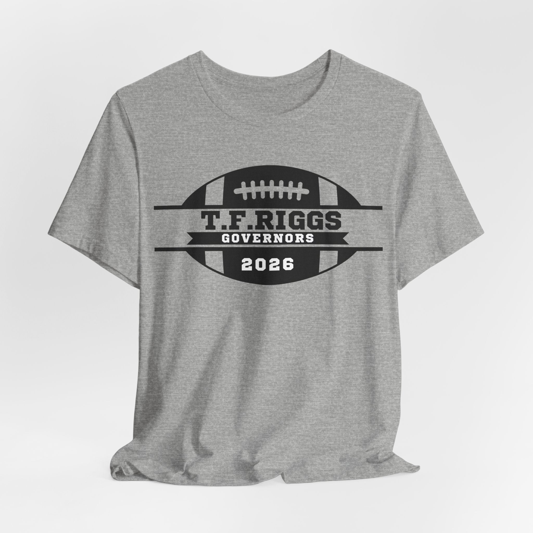 T.F. Riggs Governors Football Badge Tee