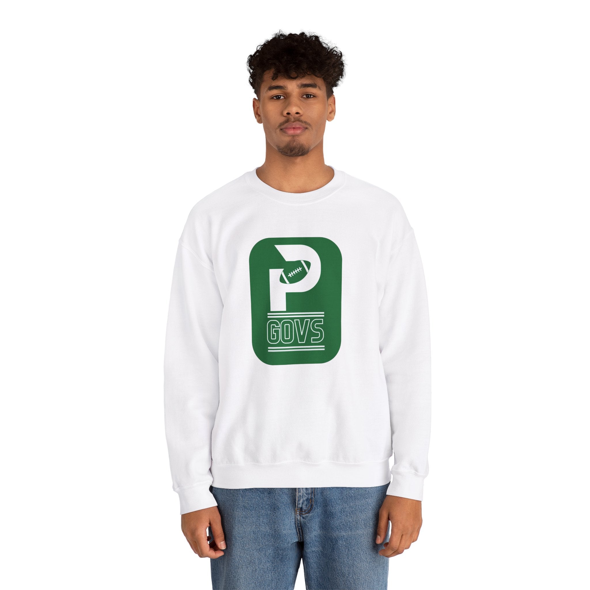 T.F. Riggs P with Govs under Sweatshirt
