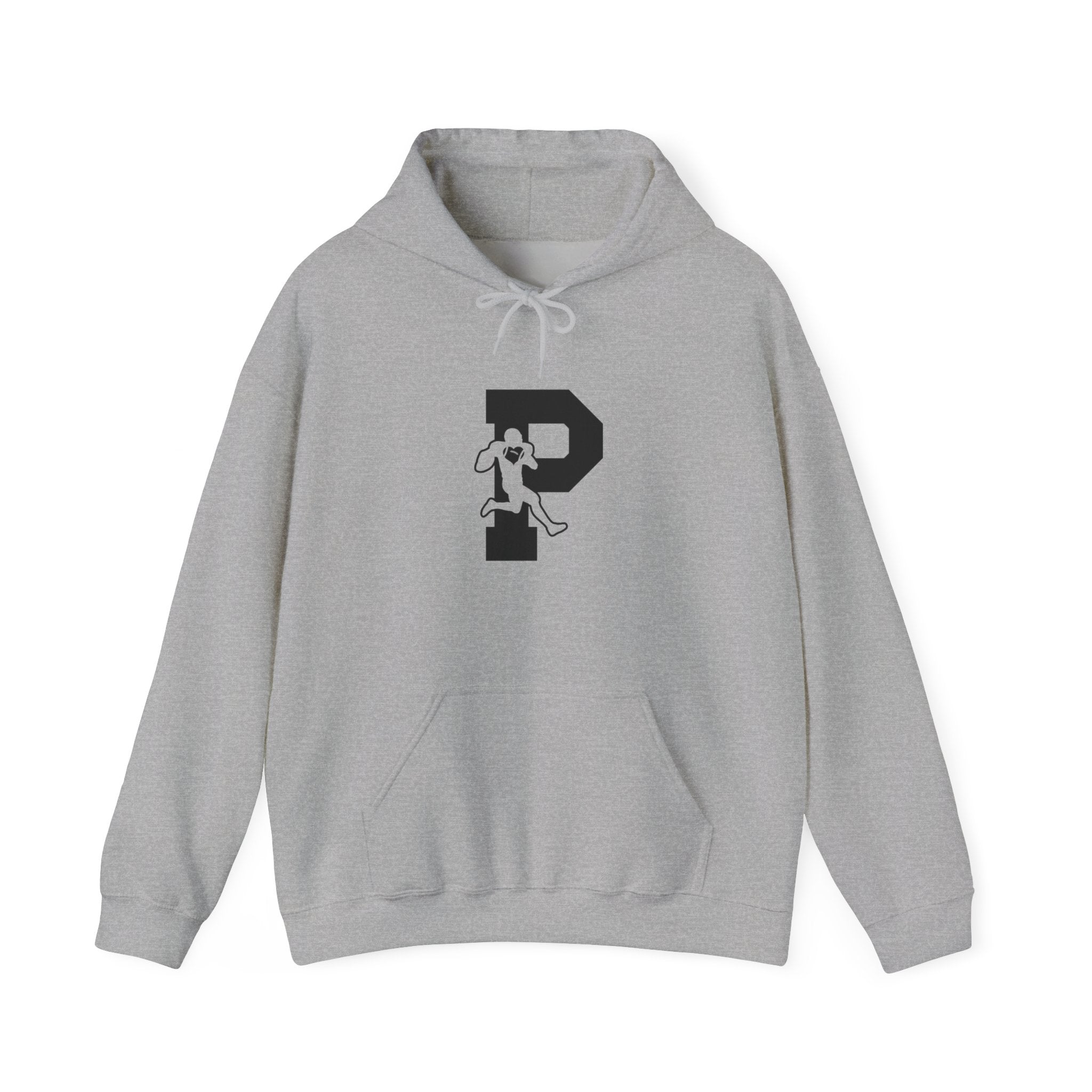 T.F. Riggs P Logo Black and White Hoodies