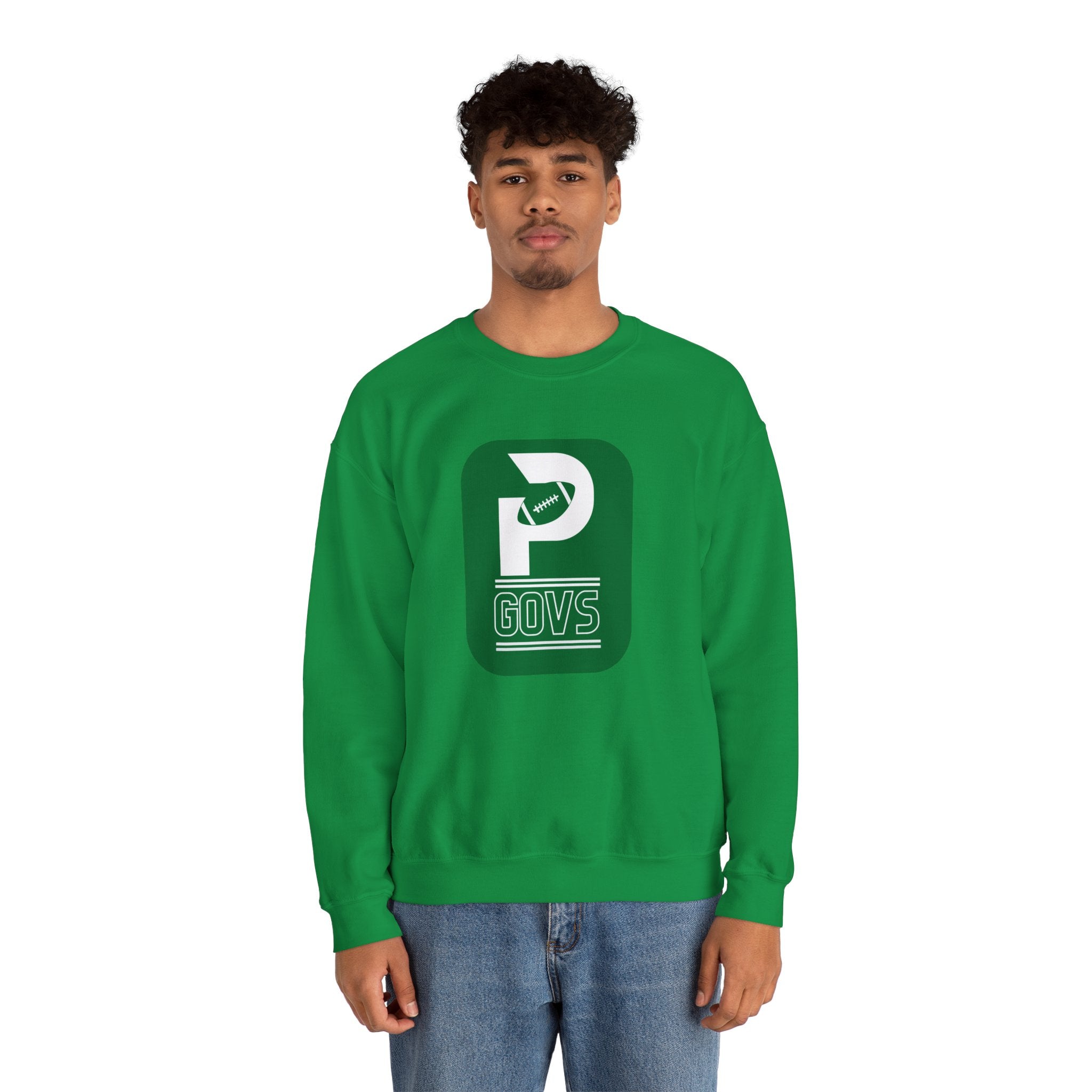 T.F. Riggs P with Govs under Sweatshirt