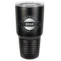 Premium Engraved Tumbler - Perfect Groomsmen and Bachelor Party Gift