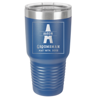 Thumbnail for Personalized Custom Name Tumbler for Groomsmen Gifts