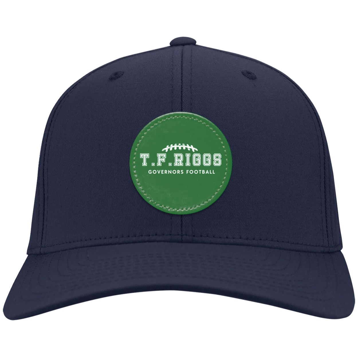 T.F. Riggs Governors Football Sports Twill Cap