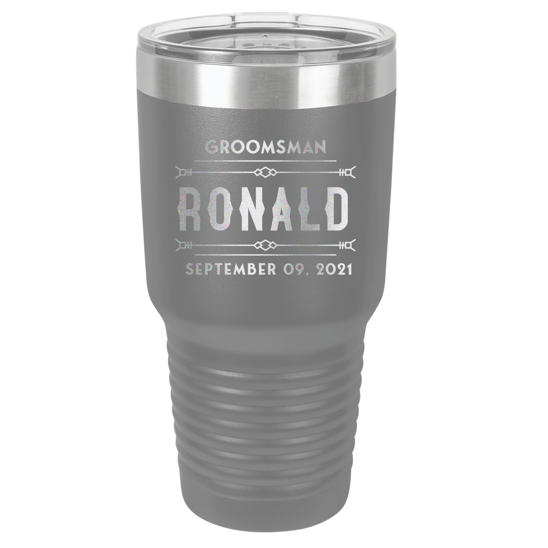 30oz Custom Engraved Tumbler - Thoughtful Gifts for Groomsmen and Best Man