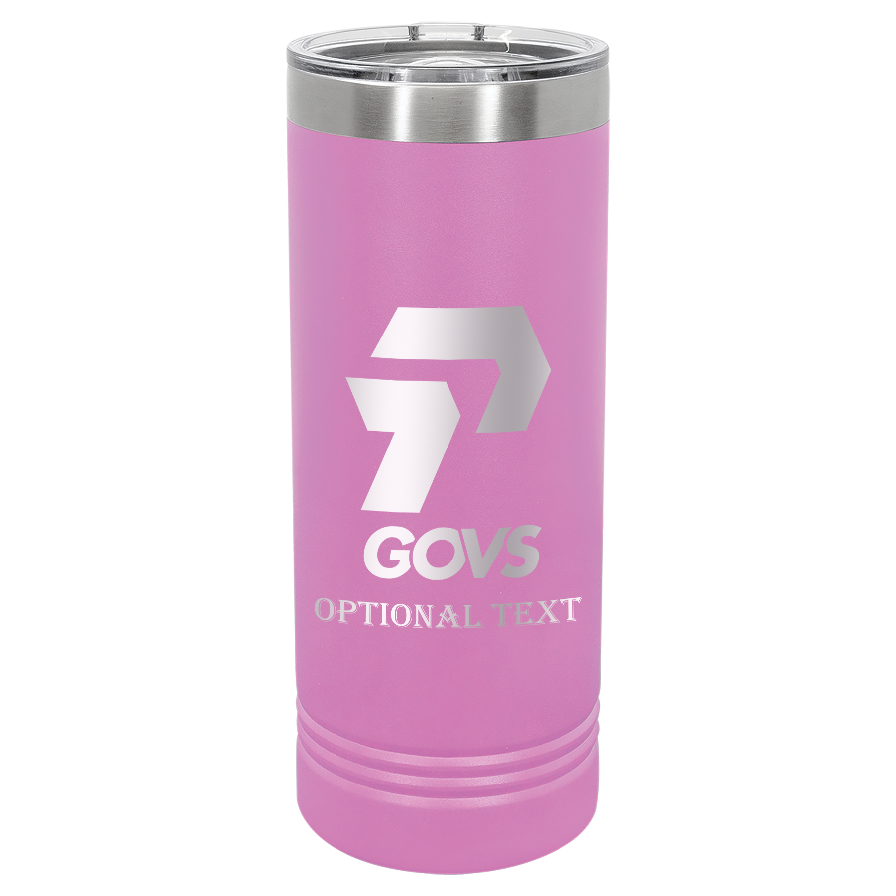22 oz Skinny Tumbler - T.F. Riggs P with Govs