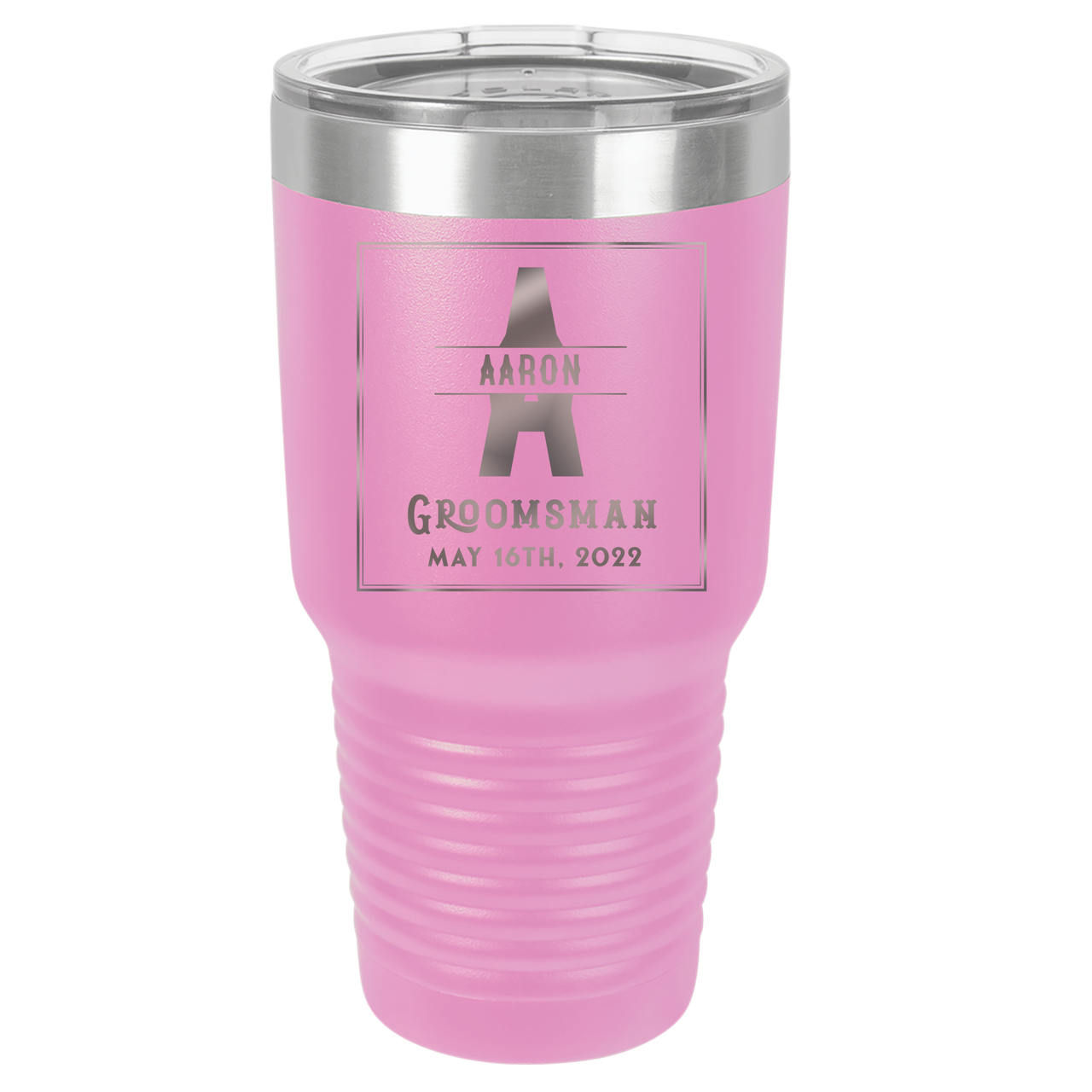 Personalized Custom Name Tumbler for Groomsmen Gifts