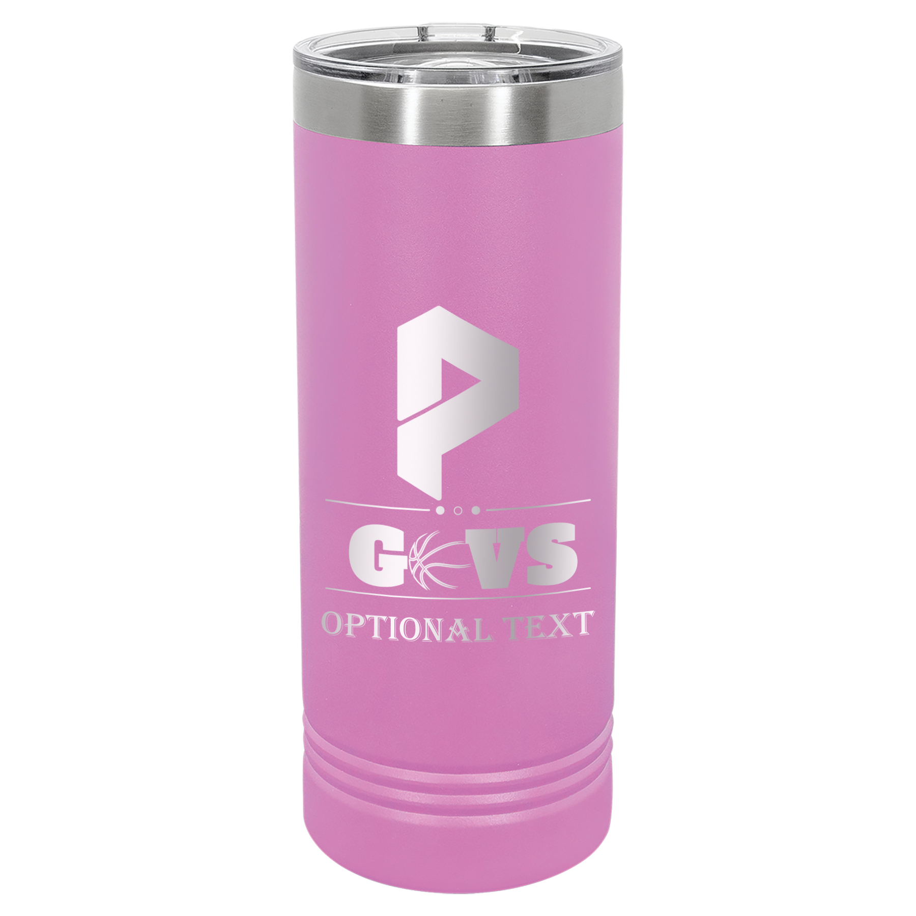 22 oz Skinny Tumbler - T.F. Riggs P with Govs