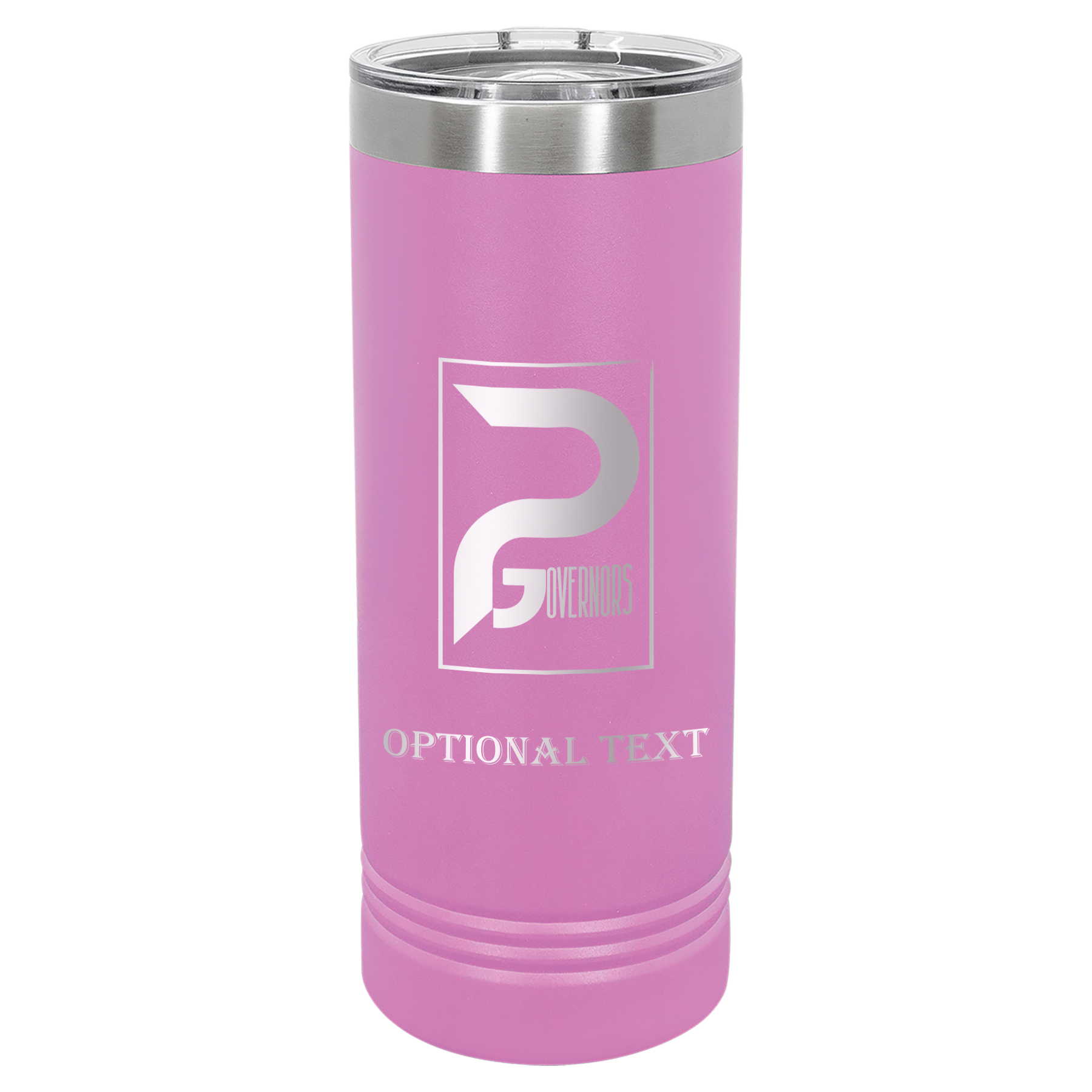22 oz Skinny Tumbler - T.F. Riggs P with Governors