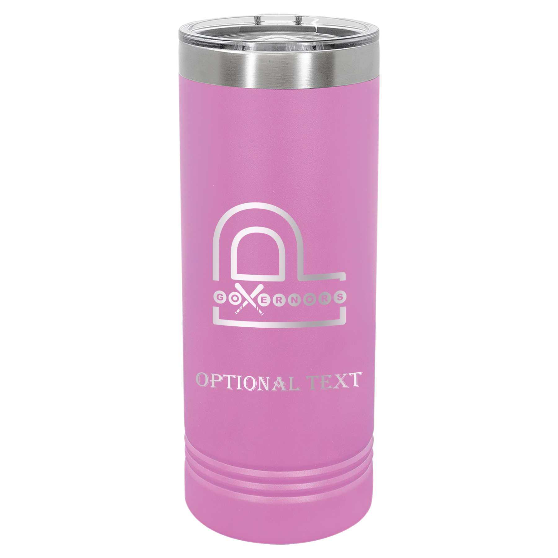 22 oz Skinny Tumbler - T.F. Riggs P with Governors