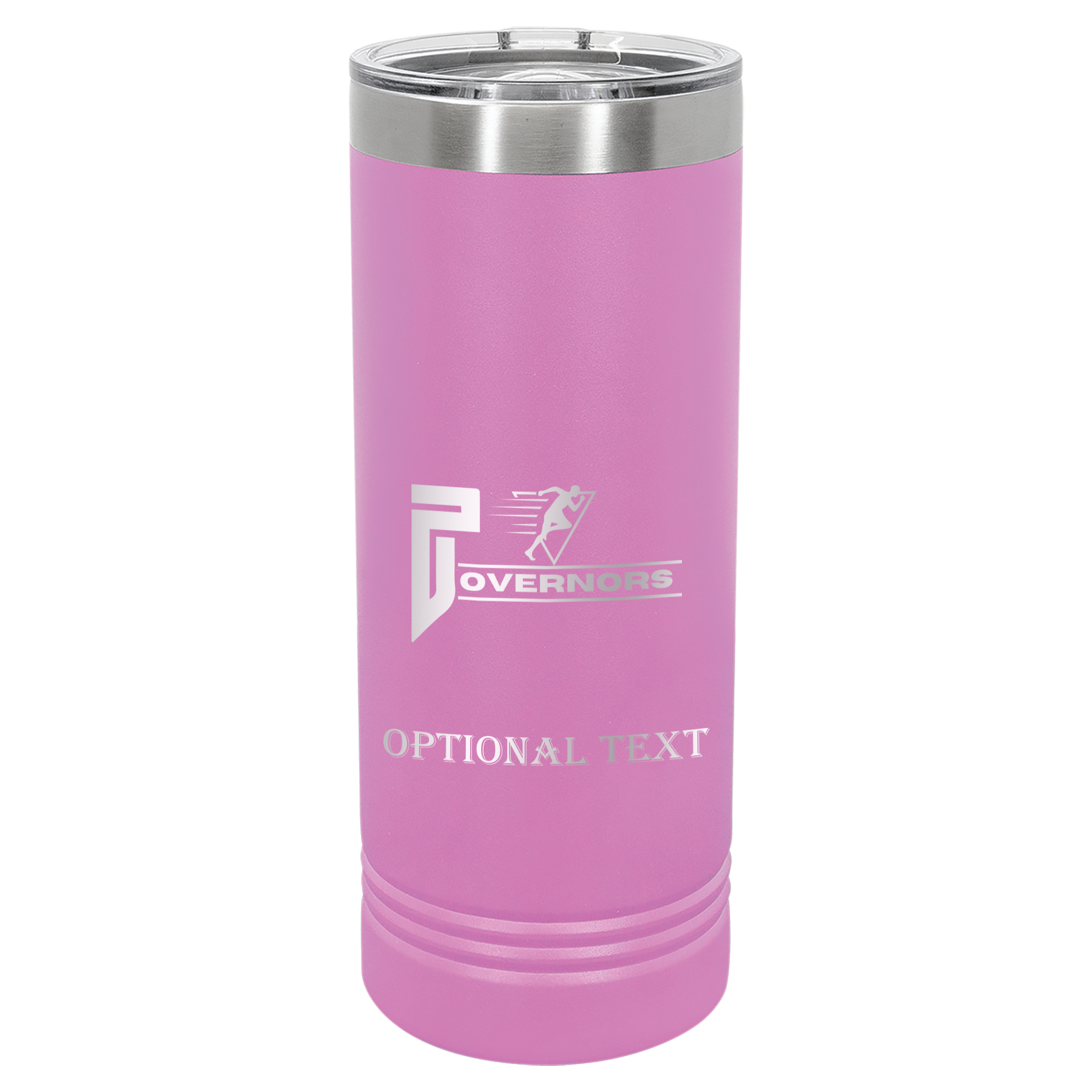 22 oz Skinny Tumbler - T.F. Riggs P with Governors