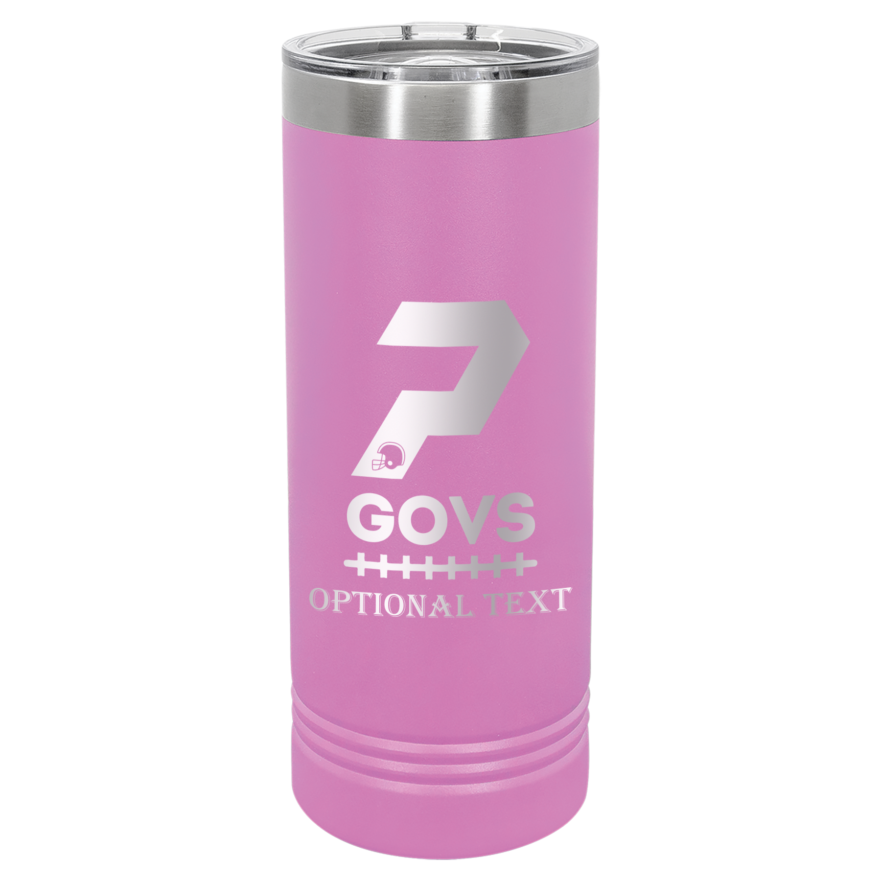 22 oz Skinny Tumbler - T.F. Riggs P with Govs