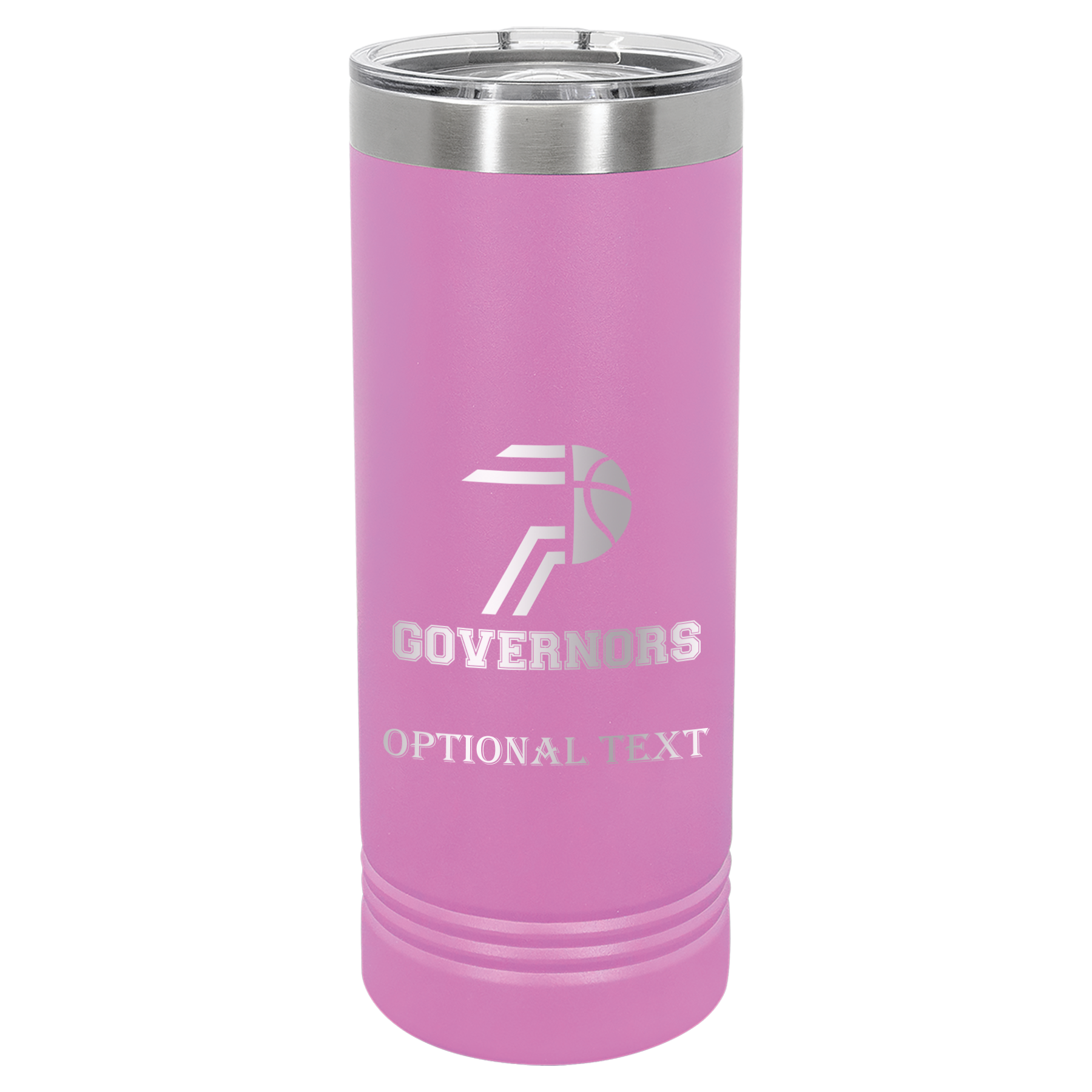 22 oz Skinny Tumbler - T.F. Riggs P with Governors