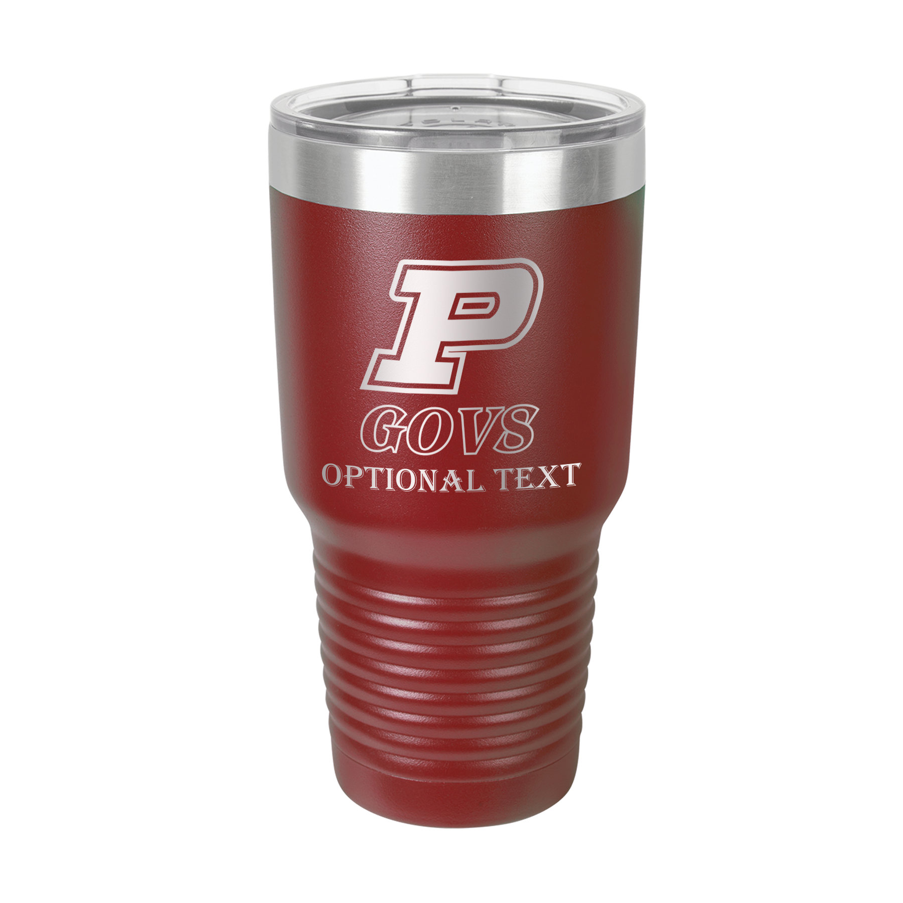 30 oz Ringneck Tumbler - T.F. Riggs P with Govs