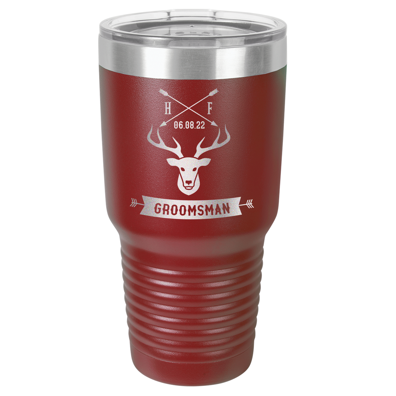 Personalized Custom Tumbler for Stylish Groomsmen Gifts
