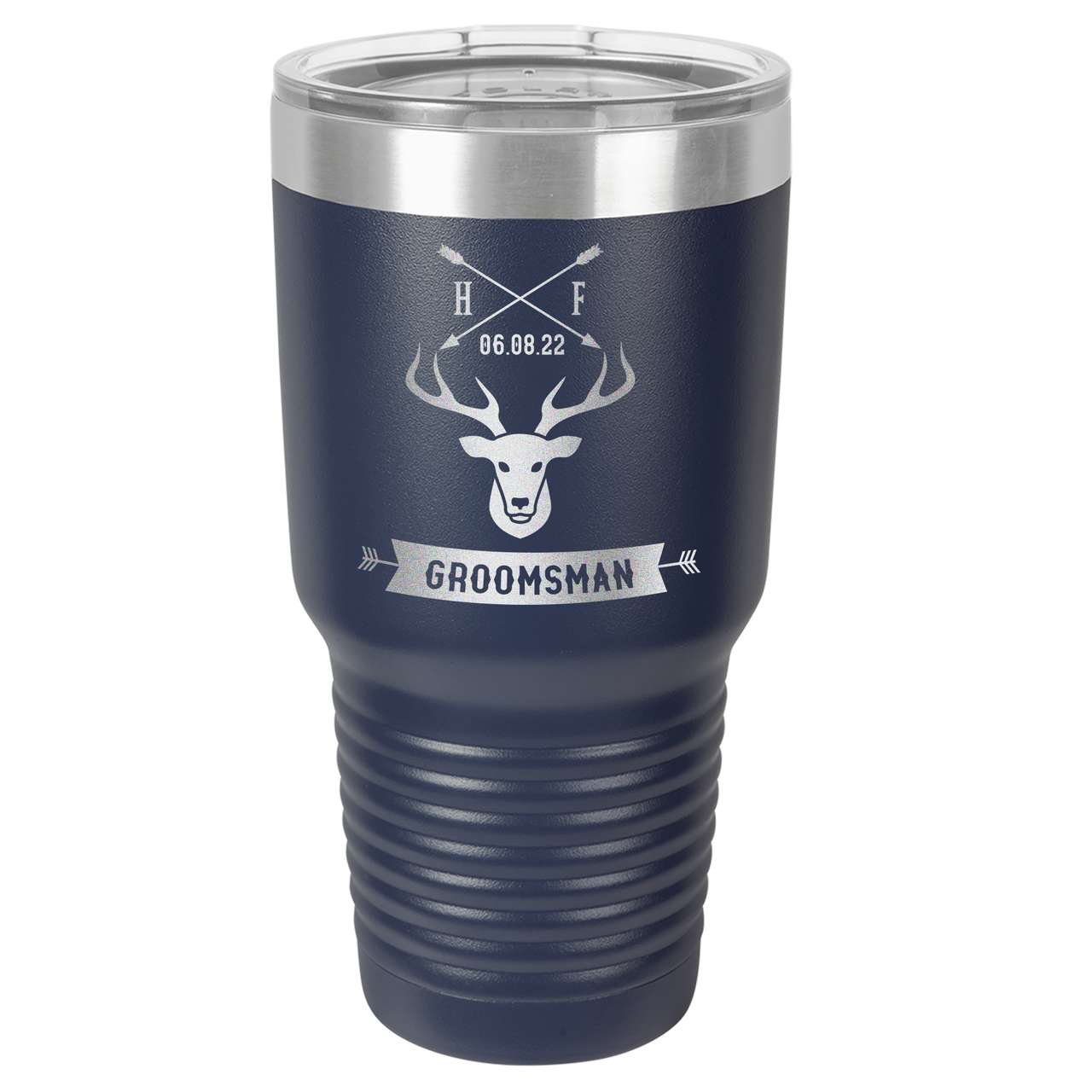 Personalized Custom Tumbler for Stylish Groomsmen Gifts