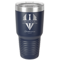 Personalized Groomsmen Tumbler - Engraved Gift for Best Man | Bachelor Party