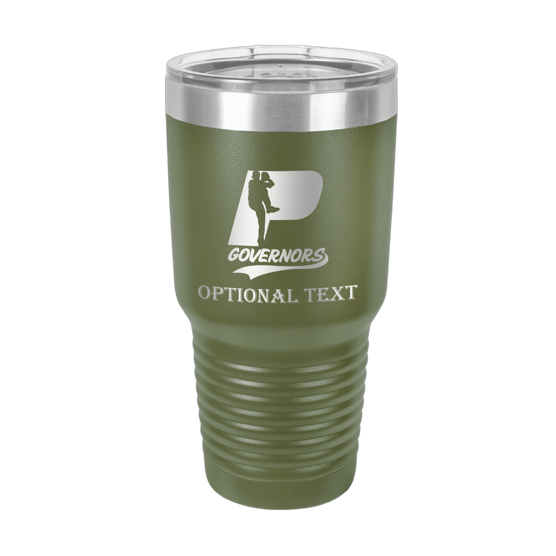 30 oz Ringneck Tumbler - T.F. Riggs P with Governors