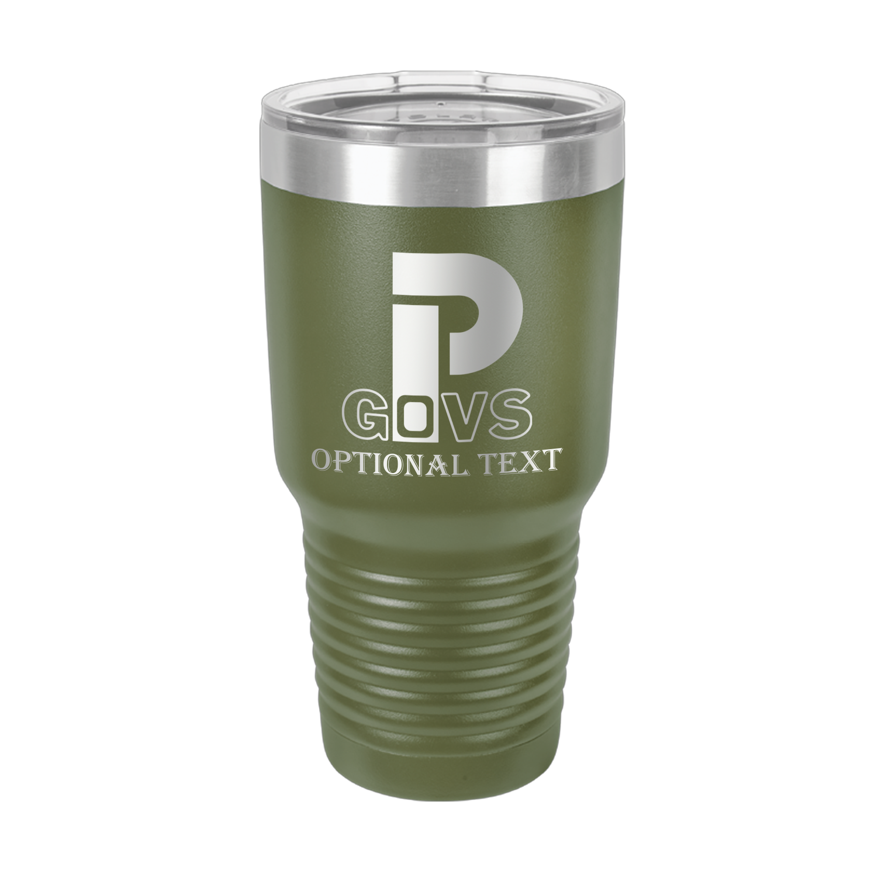 30 oz Ringneck Tumbler - T.F. Riggs P with Govs