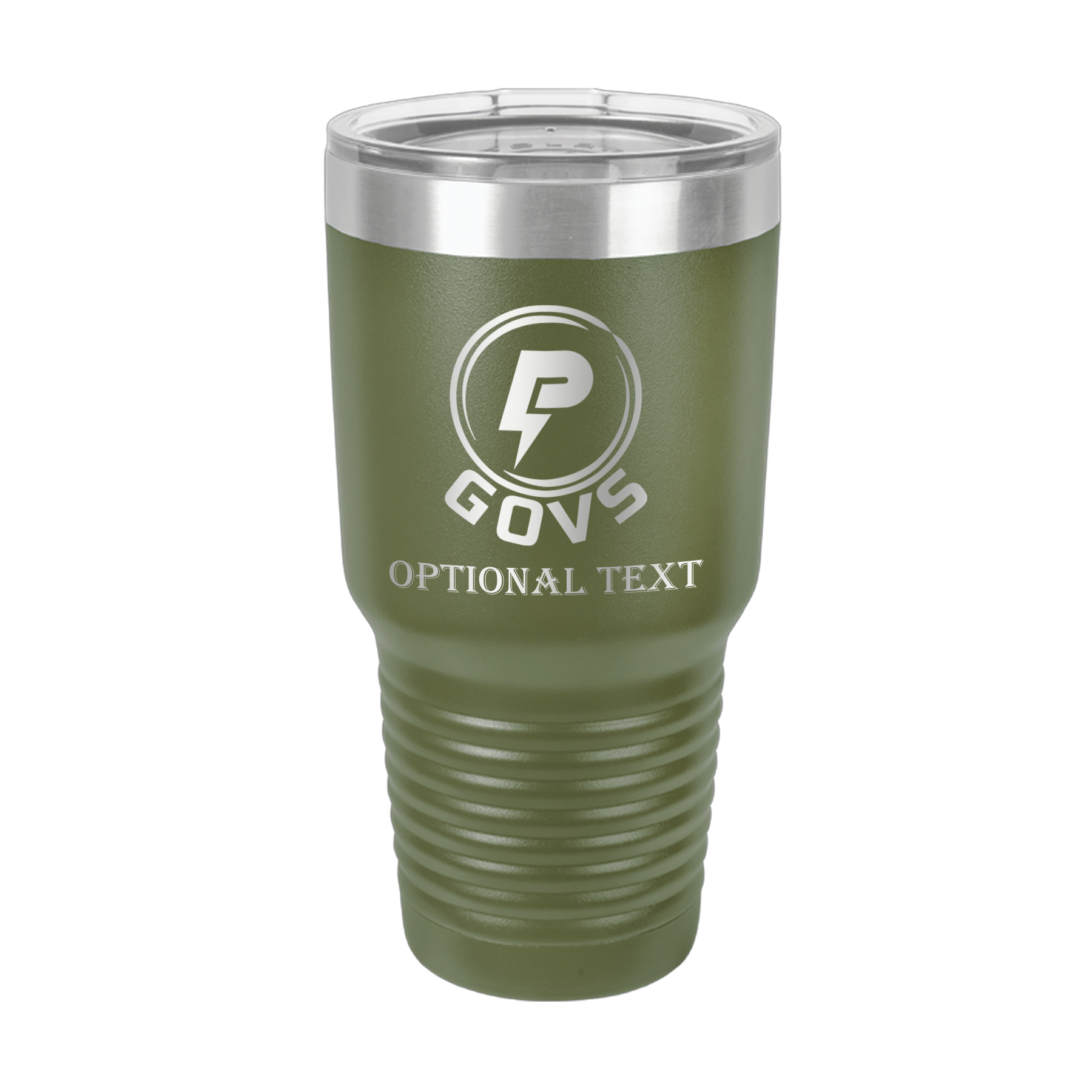 30 oz Ringneck Tumbler - T.F. Riggs P with Govs