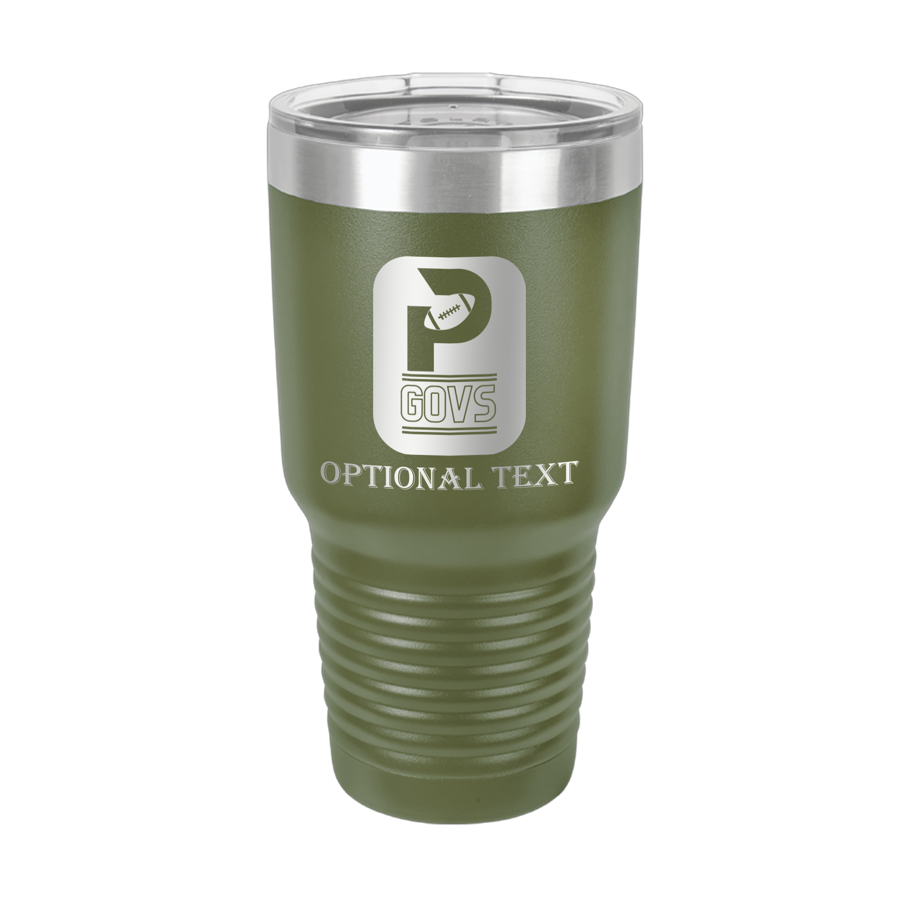 30 oz Ringneck Tumbler - T.F. Riggs P with Govs