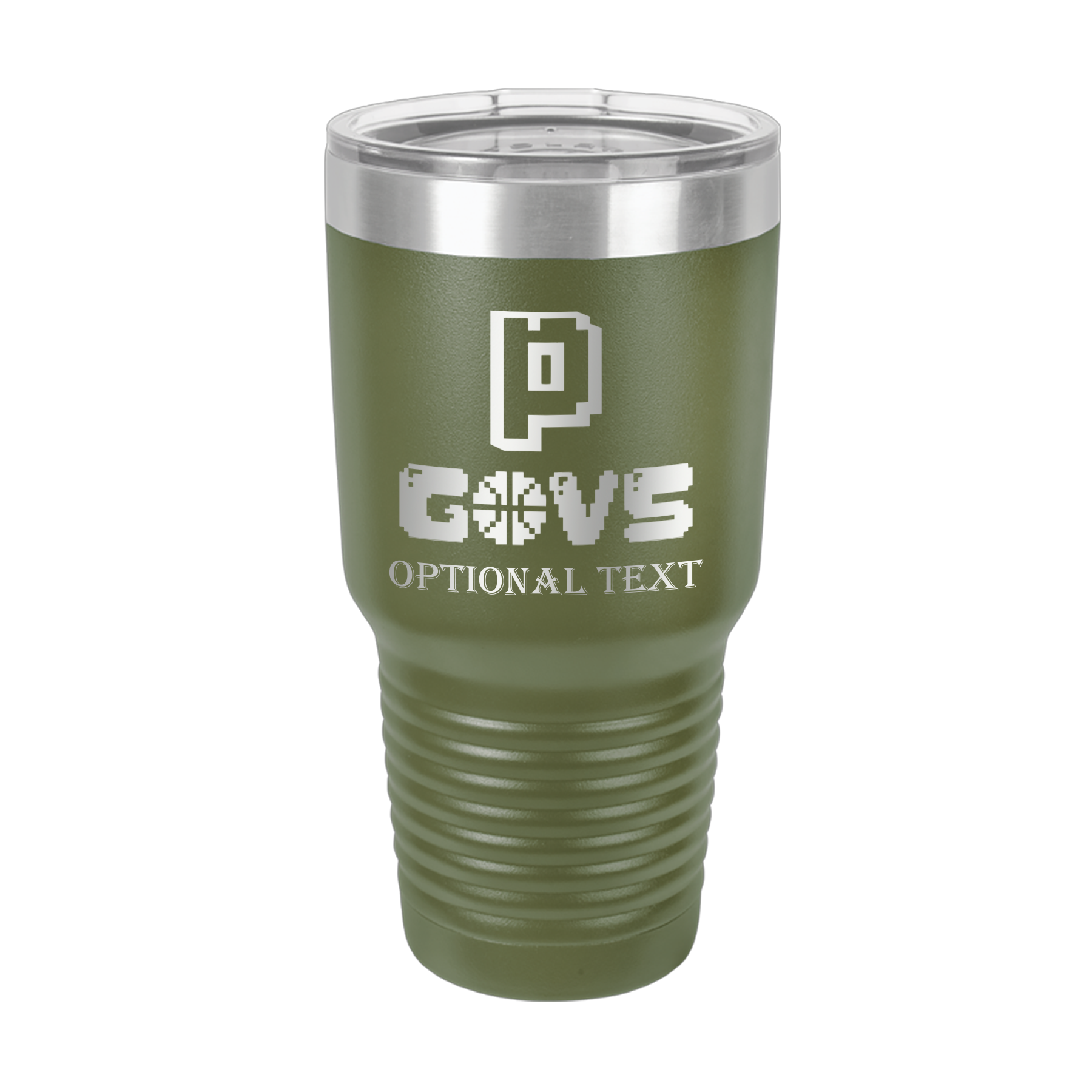 30 oz Ringneck Tumbler - T.F. Riggs P with Govs