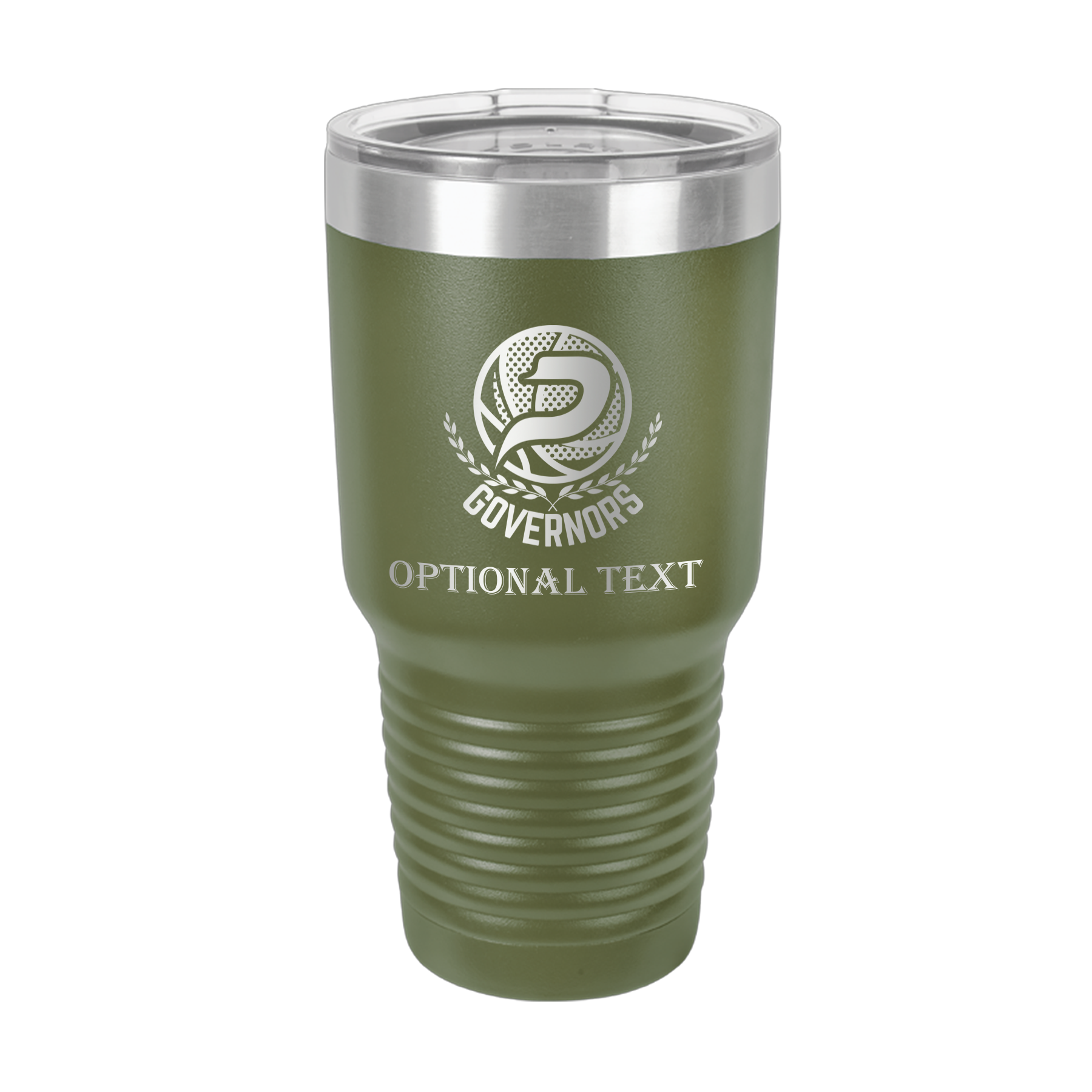 30 oz Ringneck Tumbler - T.F. Riggs P with Governors