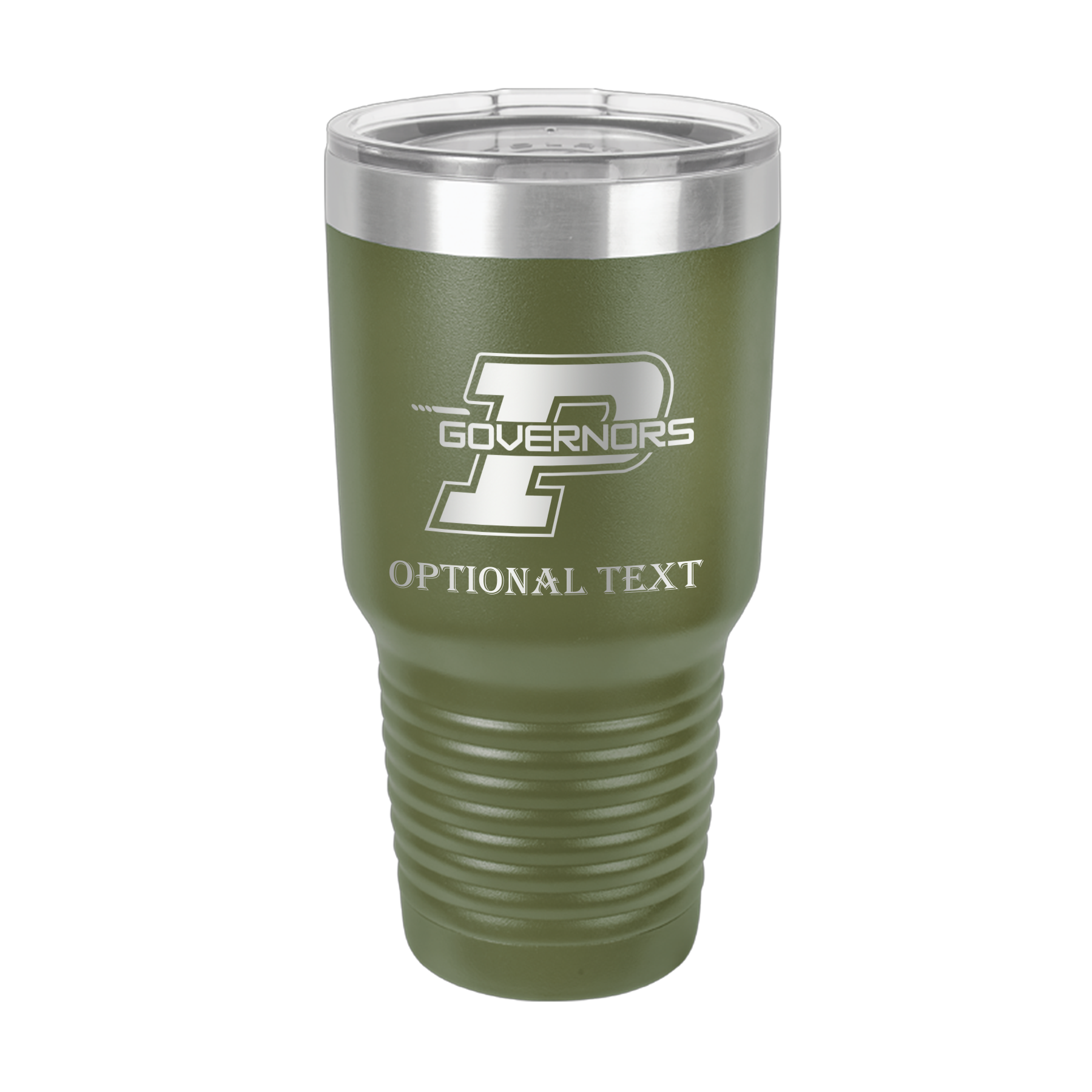 30 oz Ringneck Tumbler - T.F. Riggs P with Governors